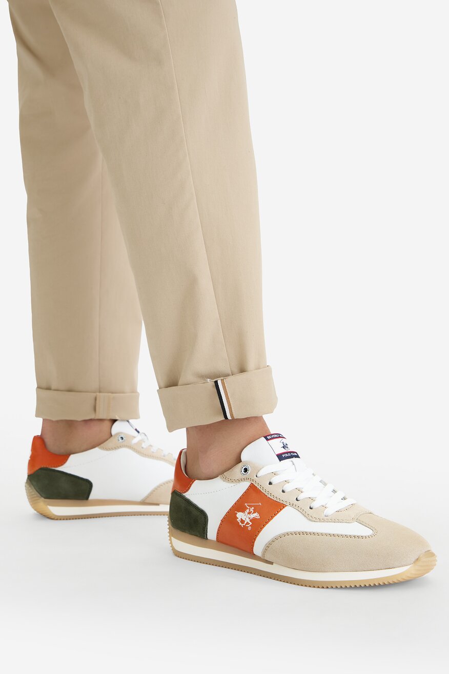 Beverly Hills Polo Club - Sneakersy skórzane - 5907964014034