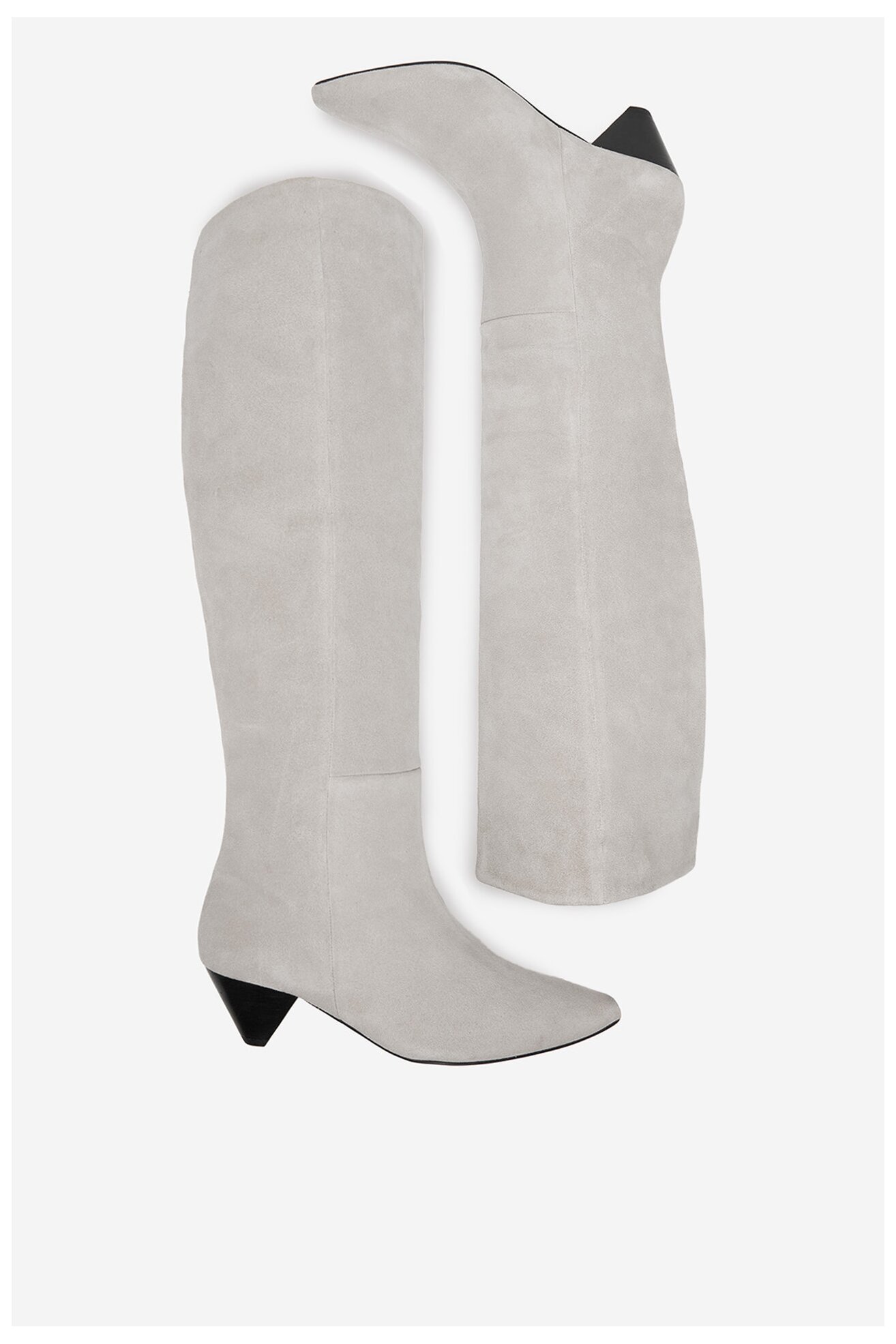 Cizme Badura EO-APRIL-123433 GRI DESCHIS