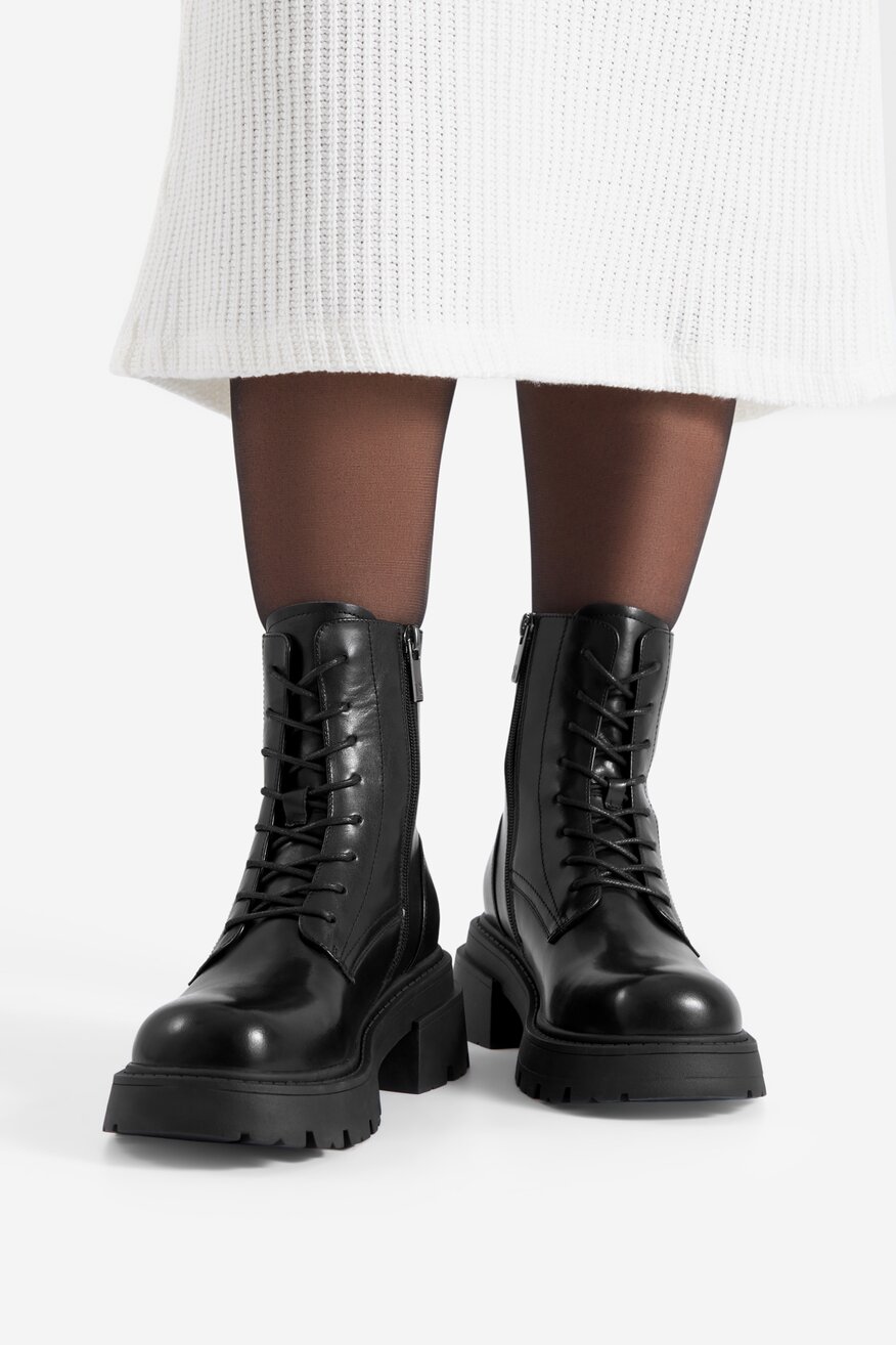 Badura - Trzewiki skórzane - 5905588842316