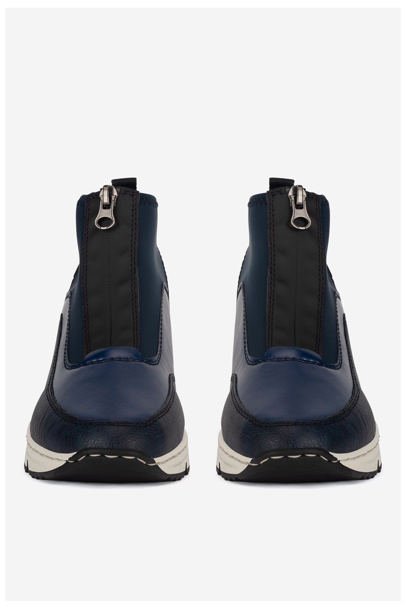 Kotníková obuv Rieker N6352-14 BLANKYTNĚ MODRÁ