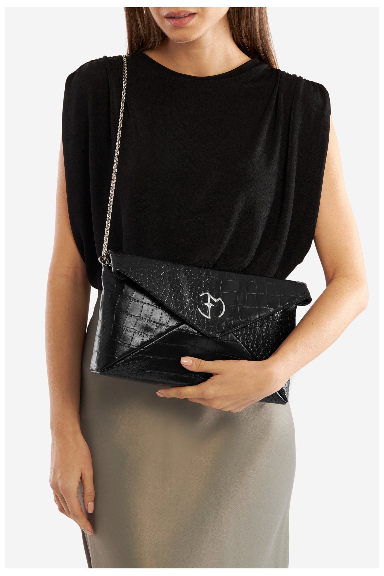 Сумка З Ремінцем EVA MINGE TYL00524-C ЧОРНИЙ