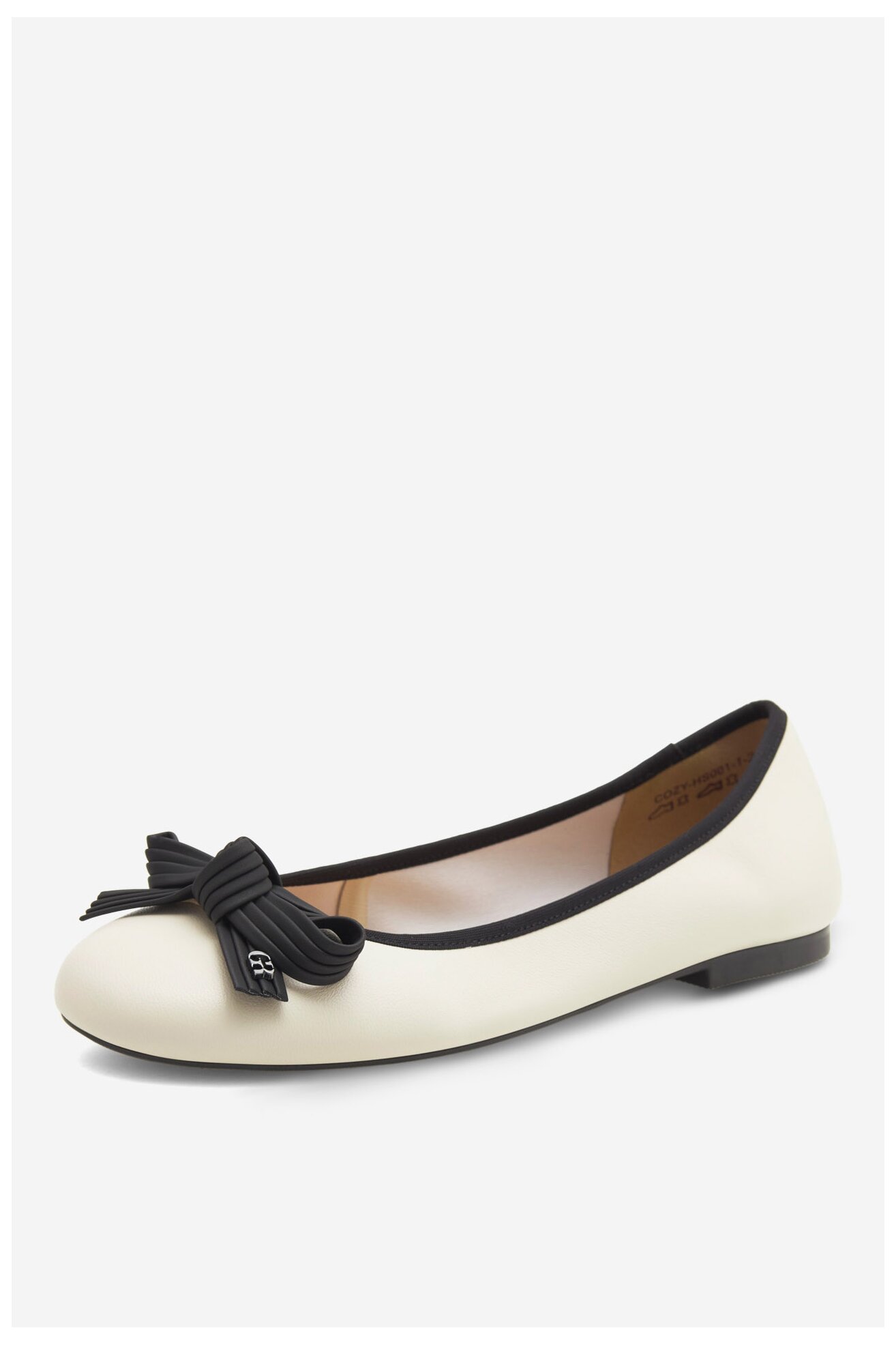 Baleriny Gino Rossi COZY-HS001-1-2 Ivory