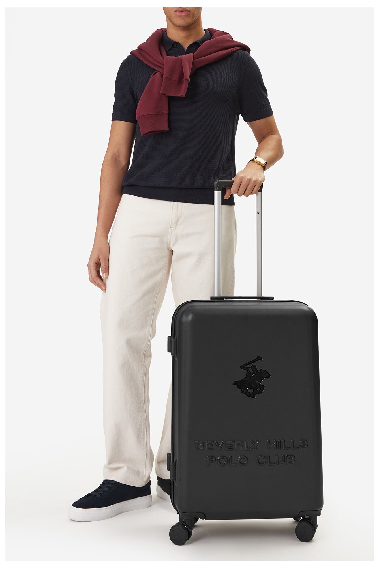 Kofer Beverly Hills Polo Club CEO-BHPC-M-003-08-BLACK CRNA