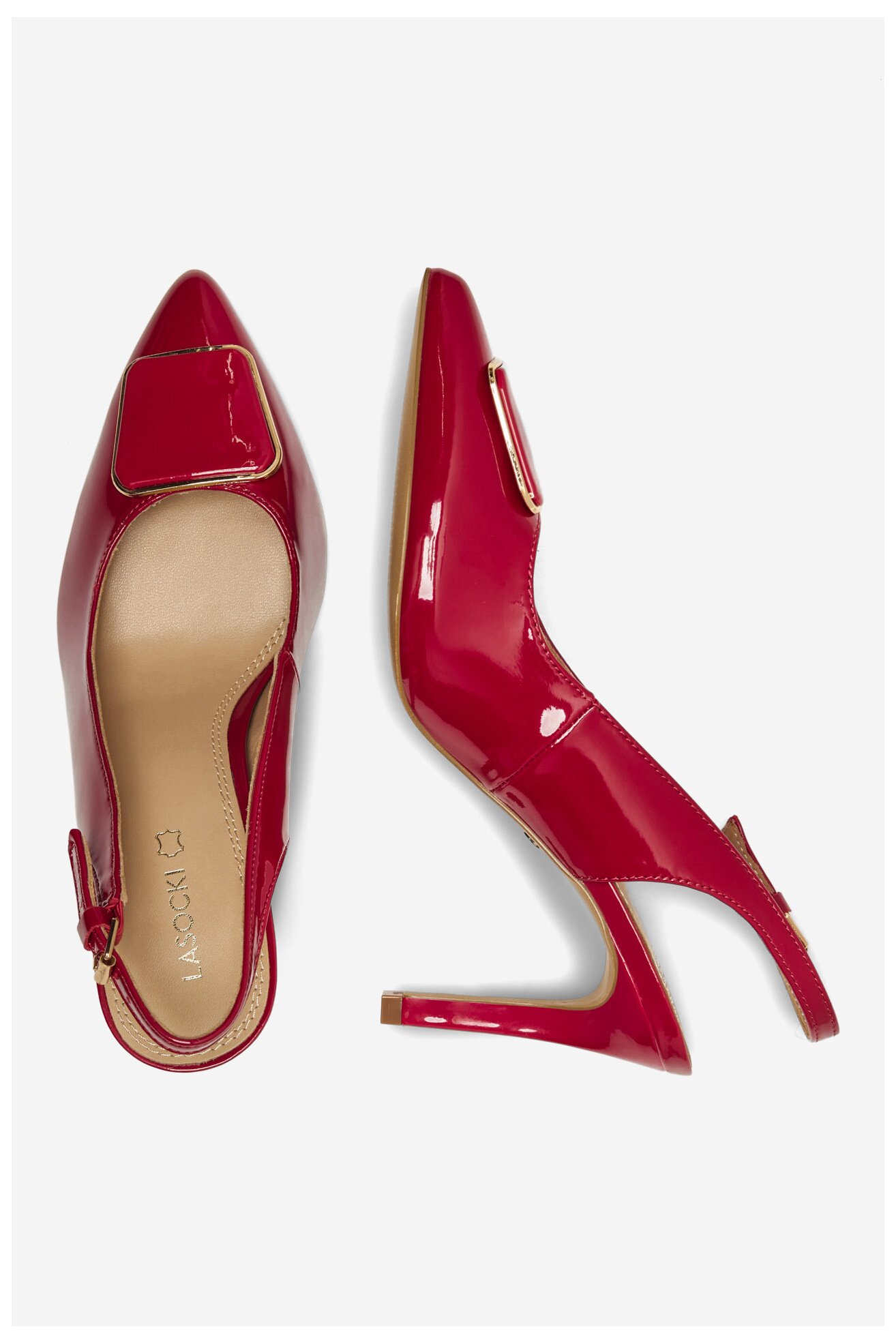 Czółenka Lasocki FEBI WFA1619-36Z Czerwony