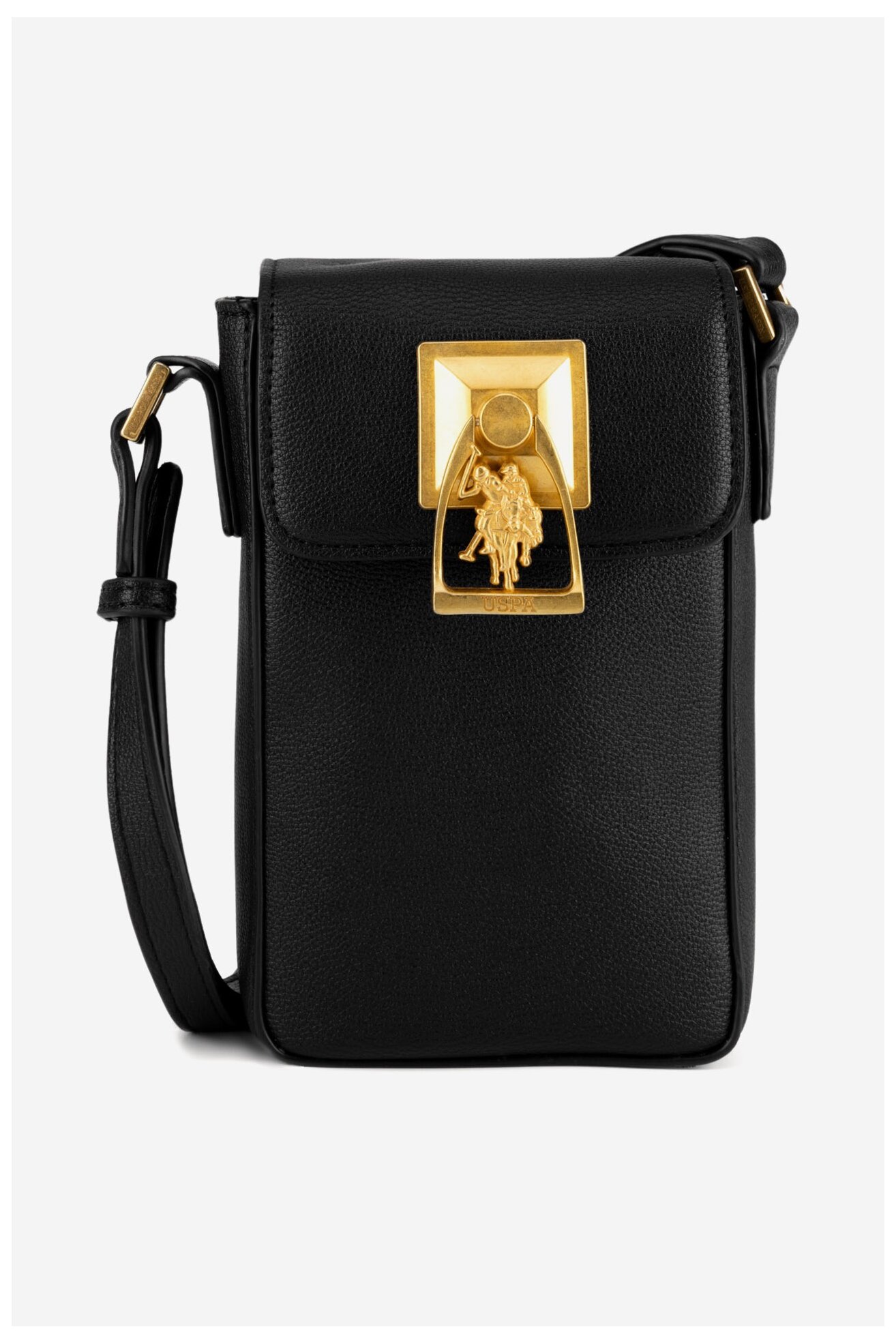 Дамска чанта U.S. POLO ASSN. BIUXT8489WVP ЧЕРЕН