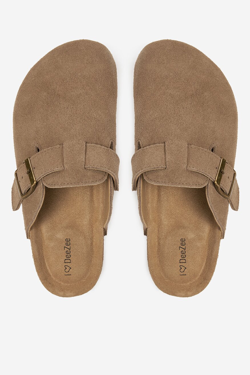 
                DeeZee - Mule zamszowe - 5906751133507