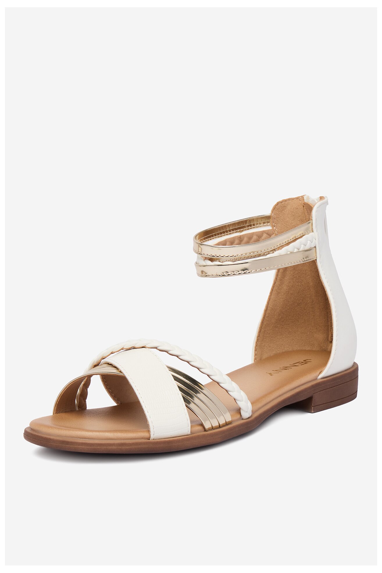 Sandały Jenny CEO-WS6112-05 Biały