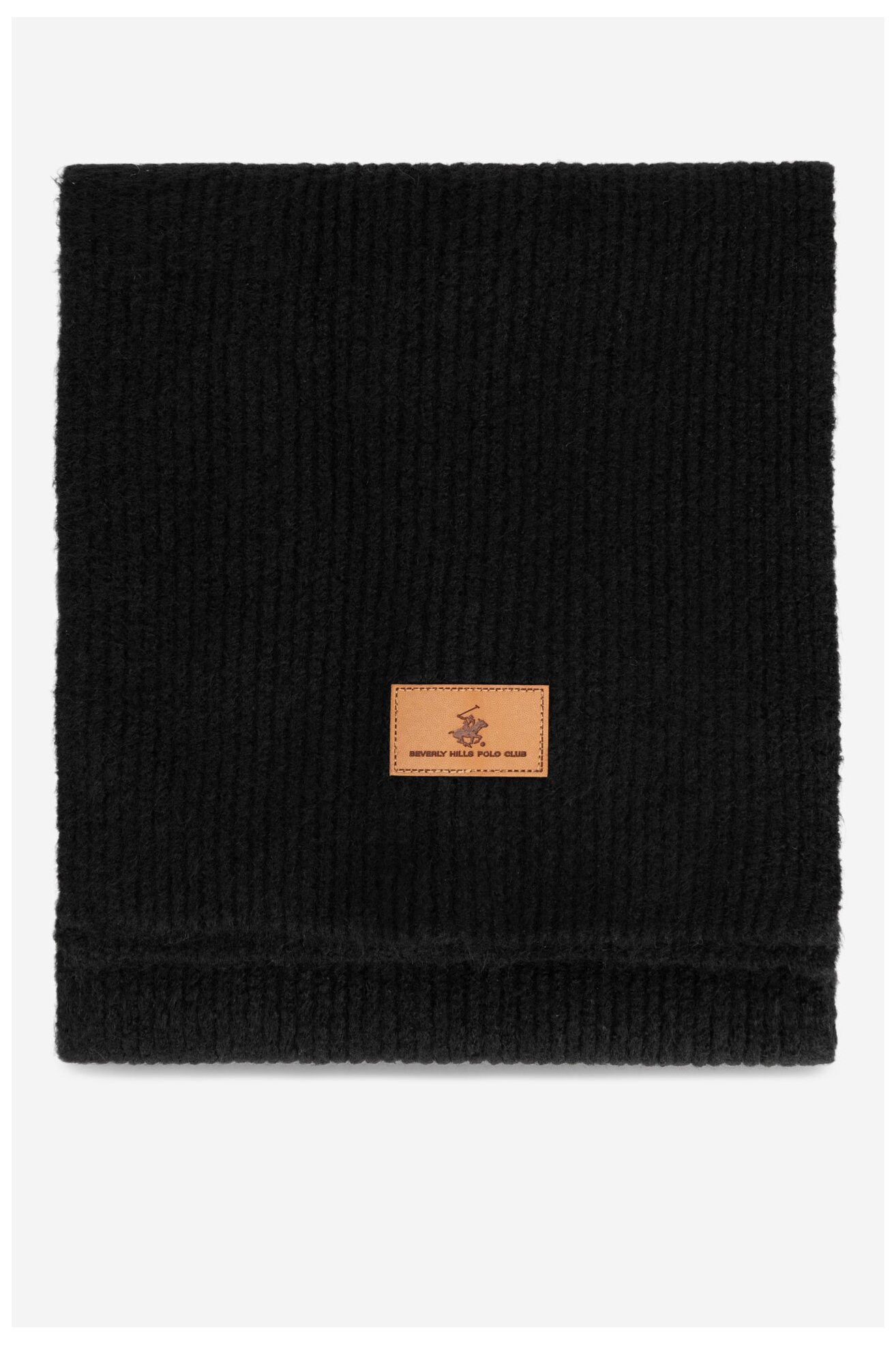 Muški šal Beverly Hills Polo Club BHPC-M4-001-AW24 CRNA