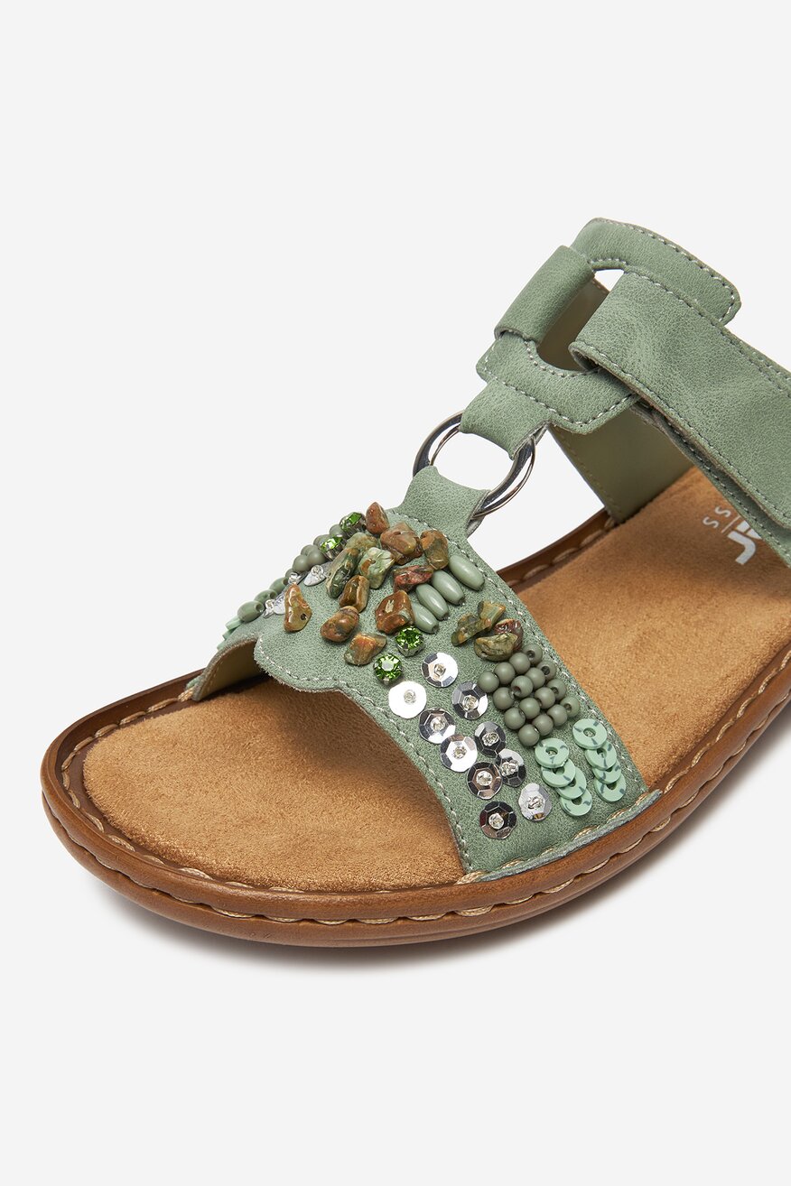 Șlapi Rieker VERDE DESCHIS - 2230078420921