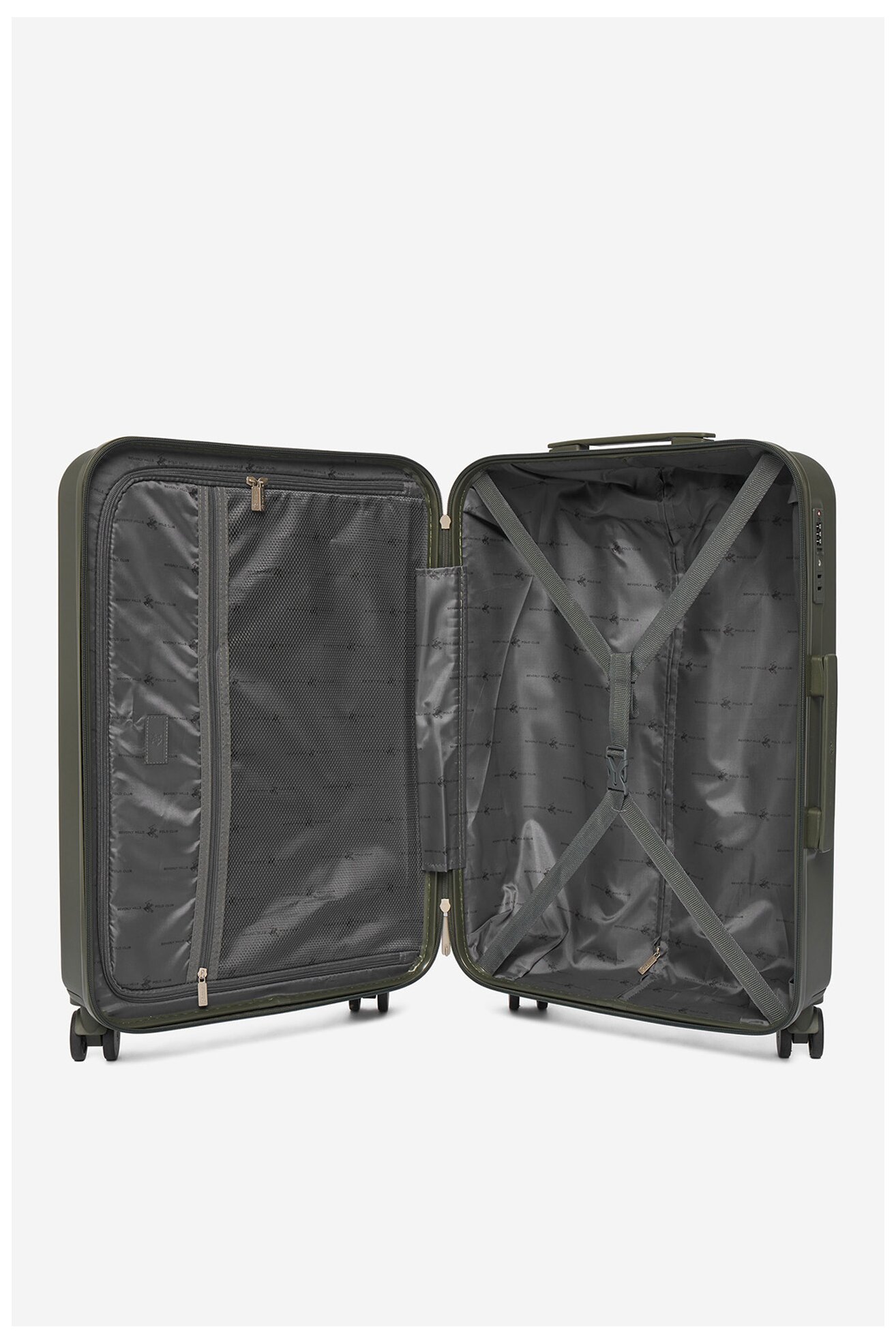 Valiză Beverly Hills Polo Club CEO-BHPC-M-003-08- KAKI