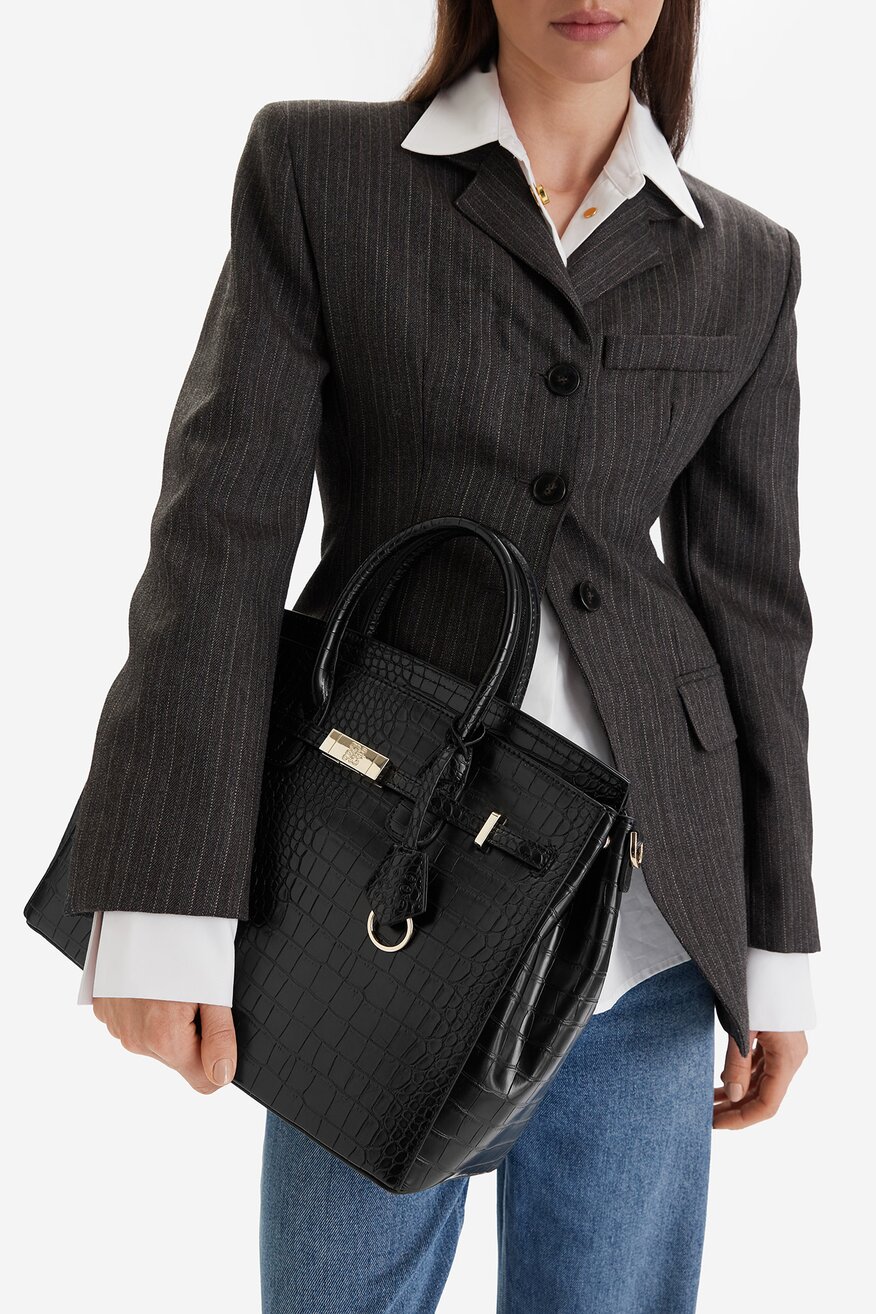 
                Дамска чанта NINE WEST ЧЕРЕН - 5906751563311