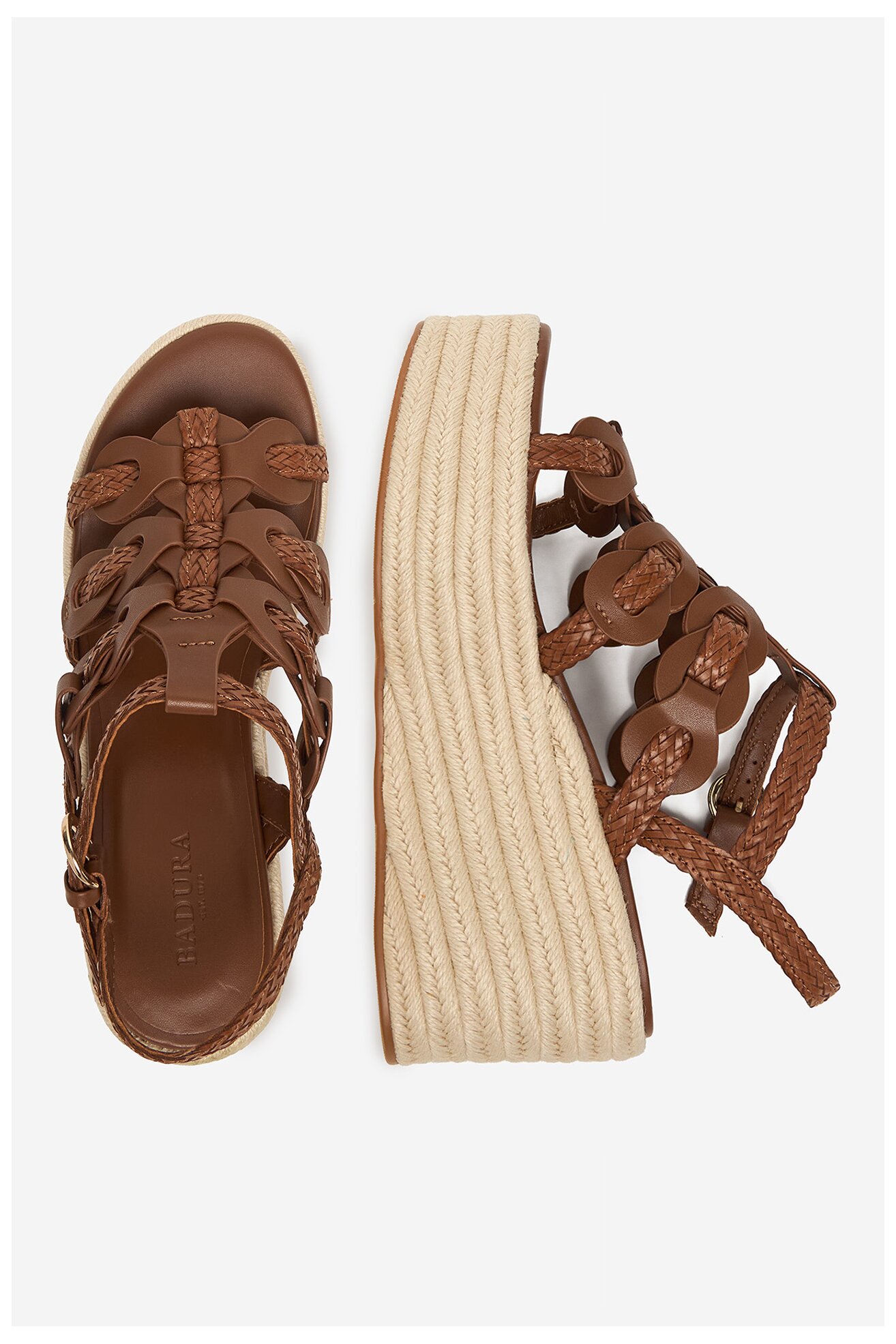 Sandały Badura EO-AMANI-LT0228-26-806 Camel