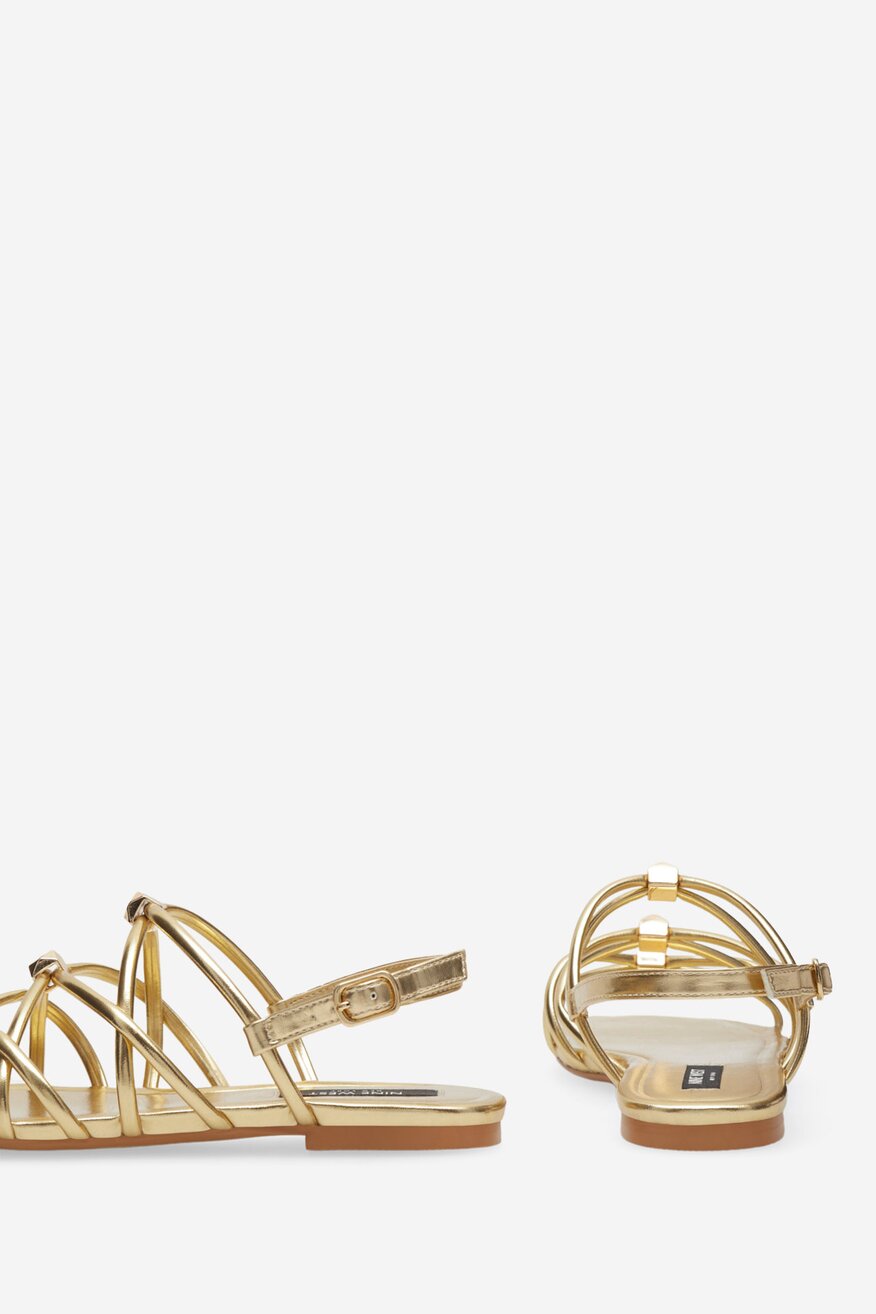 Сандали NINE WEST ЗЛАТИСТ - 5905588555681