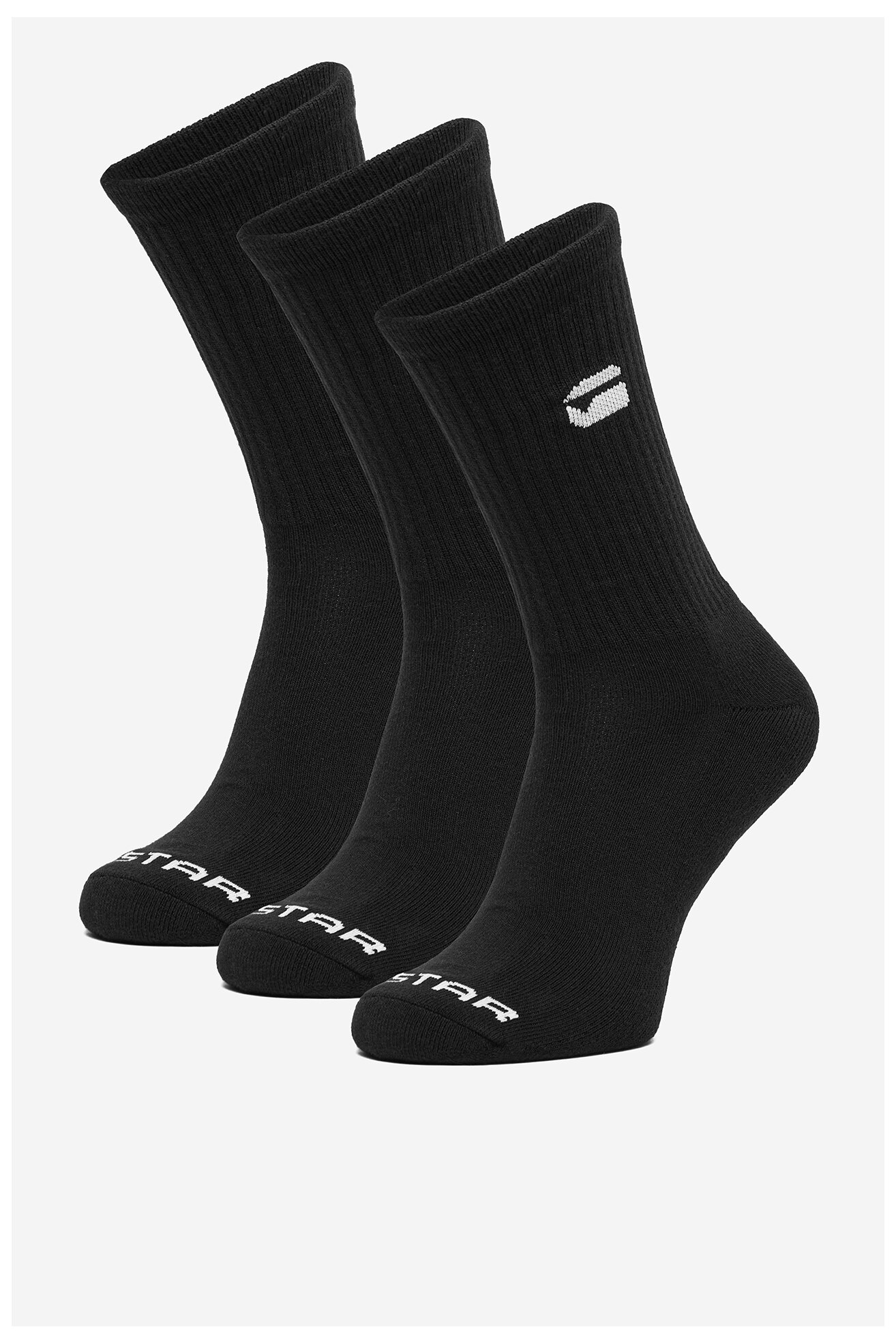 Zokni G-STAR RAW CEO_AS_G-STAR_313_W_AW25 (3-PACK) FEKETE