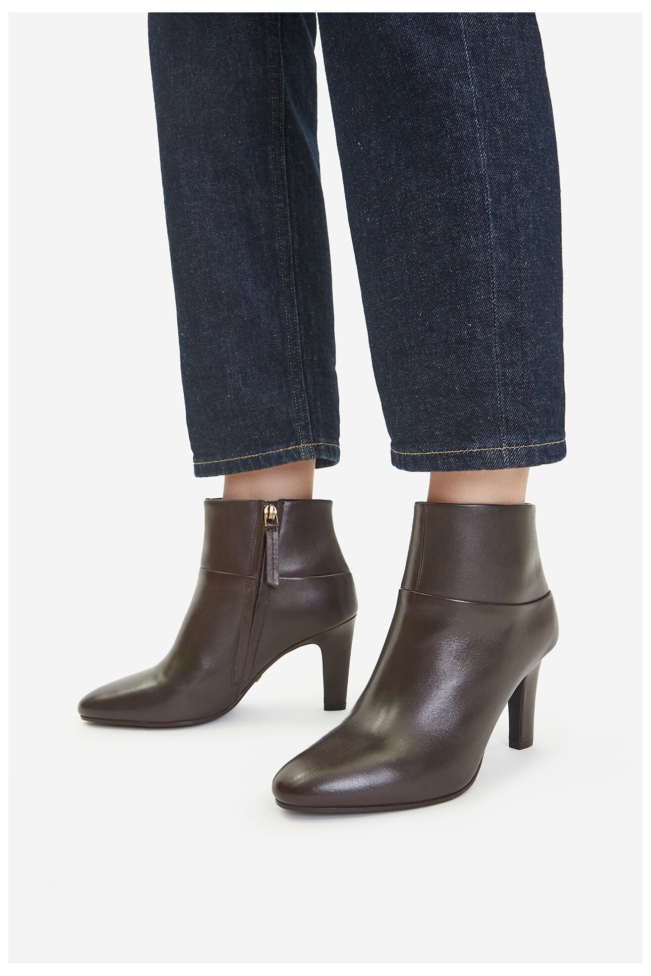 Botki Gino Rossi EO-SARA-121926 Brązowy