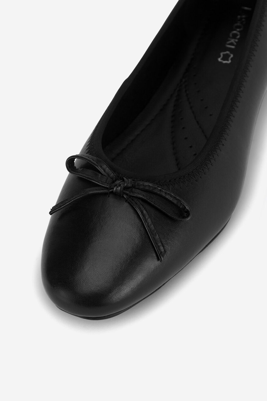 
                Lasocki - Baleriny skórzane - 5905588810513