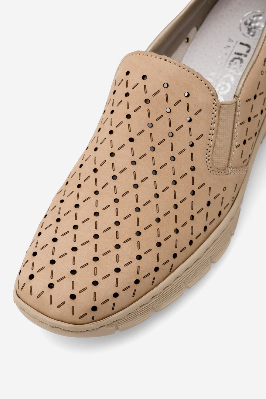 
                Половинки обувки Rieker БЕЖОВ - 2230056241784