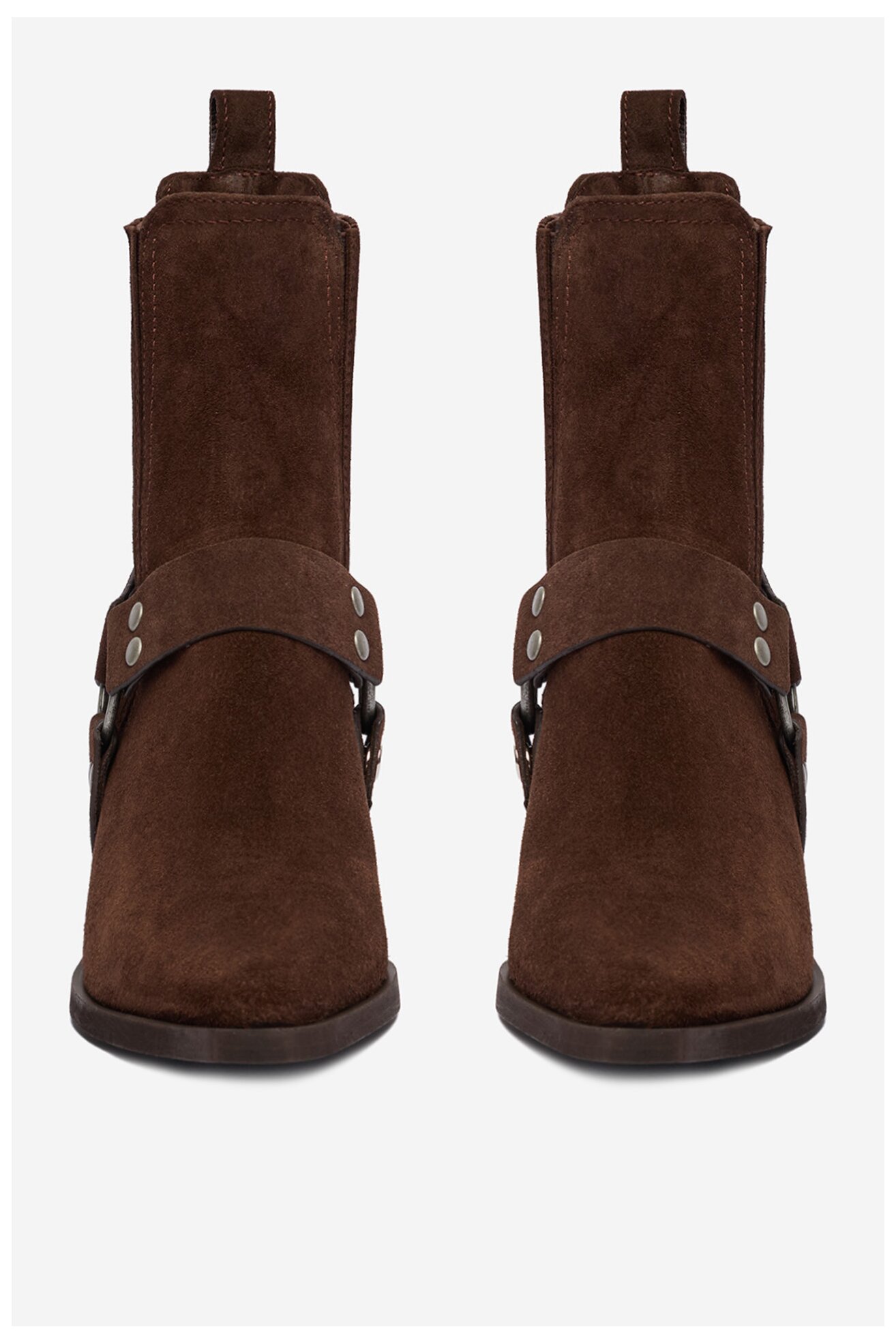 Bokacsizma Badura EO-CHLOE-25FW002 SÖTÉTBARNA