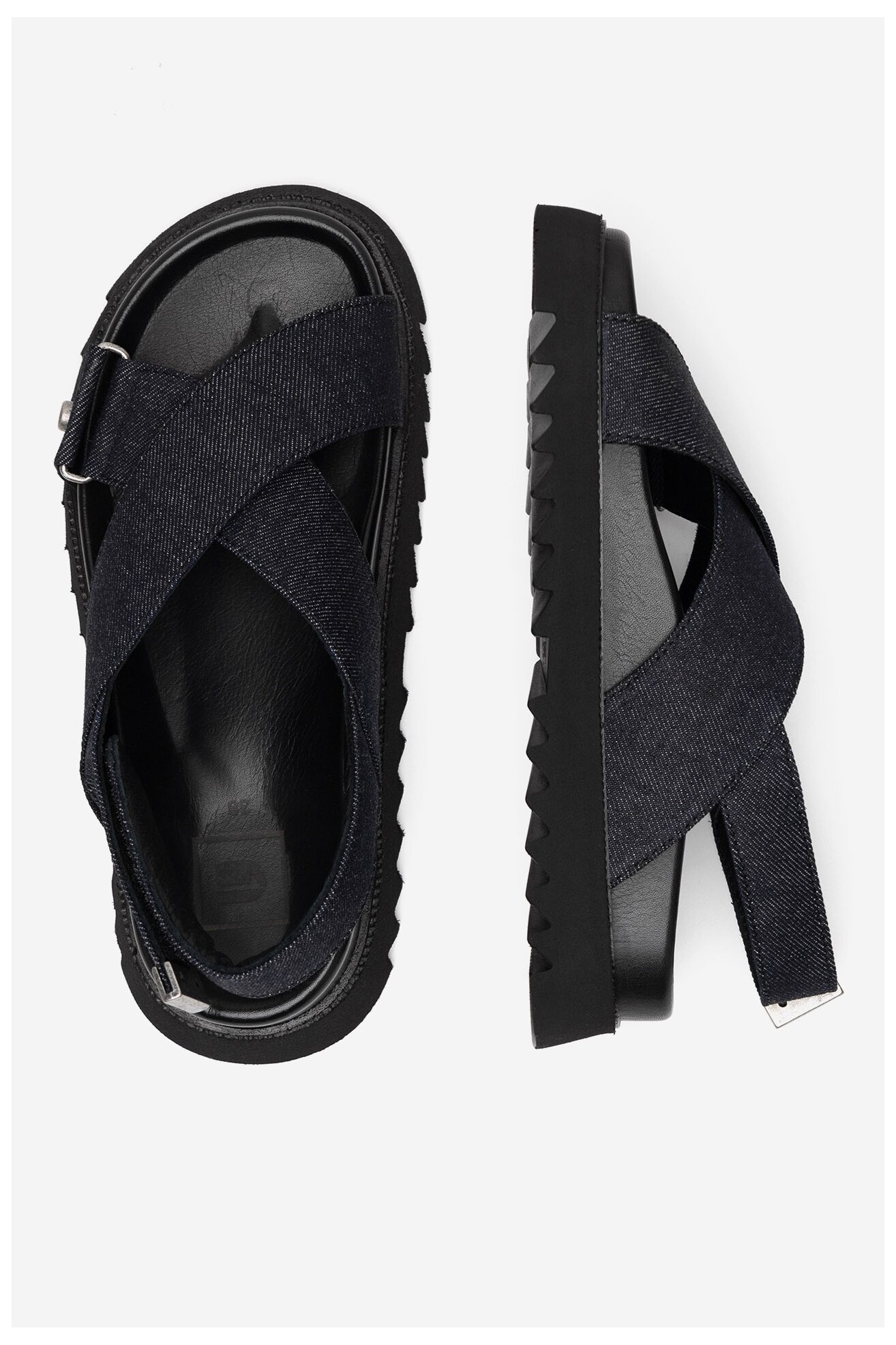 Sandały G-STAR RAW DEBRA-25SS495 Jeansowy ciemny