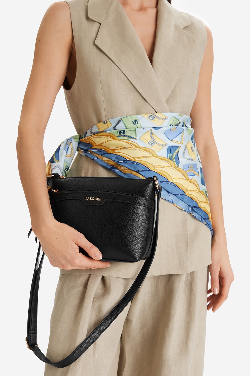 Дамска чанта Lasocki ЧЕРЕН - 5906751553527