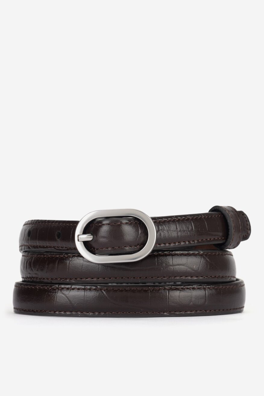 Női öv Gino Rossi SÖTÉTBARNA - 5905588631699