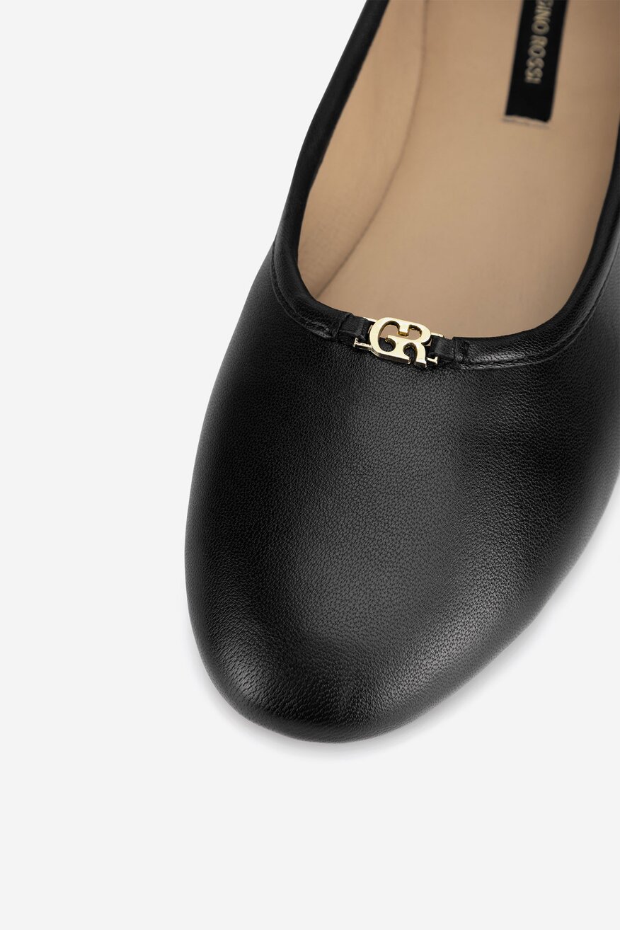 Gino Rossi - Baleriny skórzane - 5905588828983