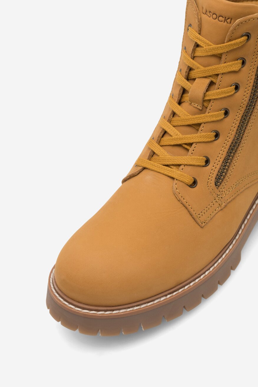 Šněrovací vyšší obuv Lasocki Young CAMEL - 5905588123590