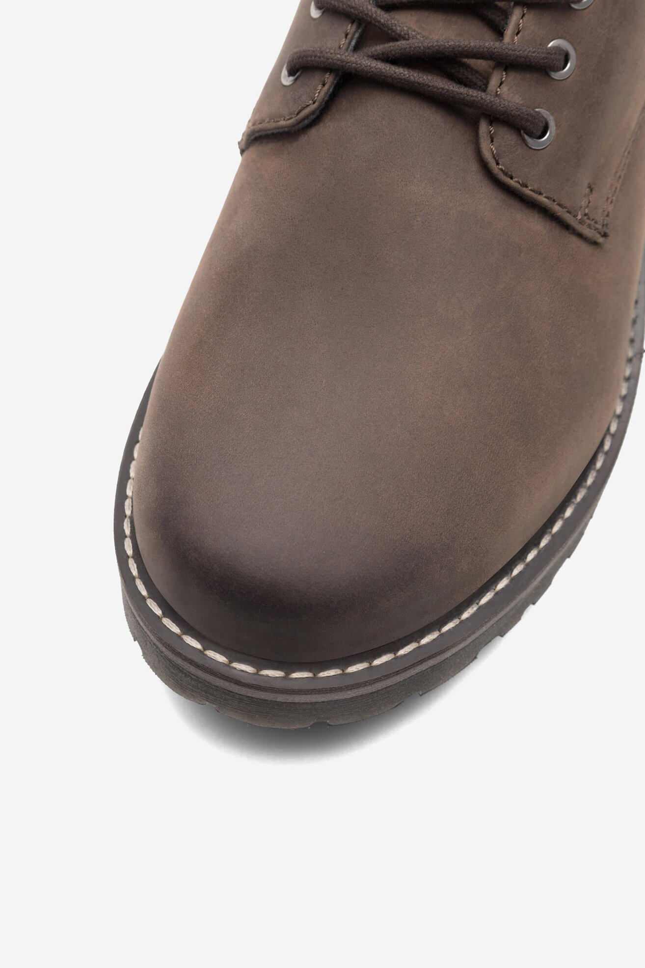 Półbuty Badura CEO-BOWER-10 MI08 Brązowy ciemny