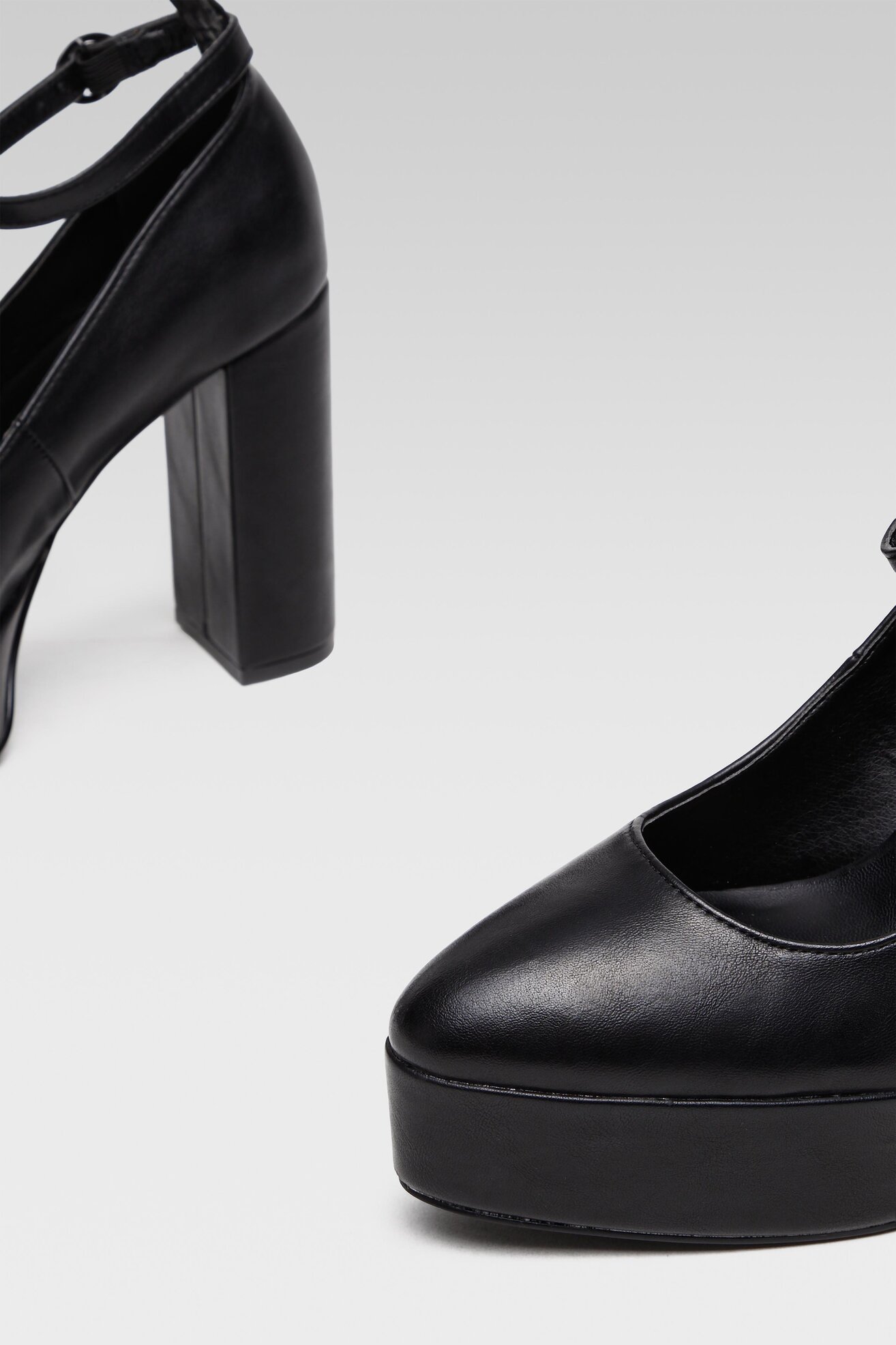 Pantofi cu toc Jenny Fairy WYL3252-4 NEGRU