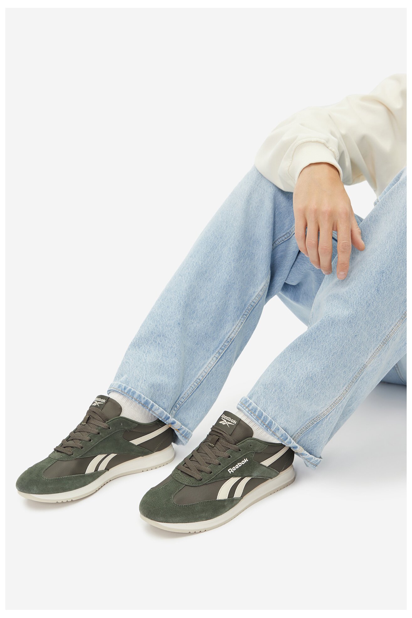 Спортни обувки Reebok CEO-FIORI AR30309M-GTW ЗЕЛЕН