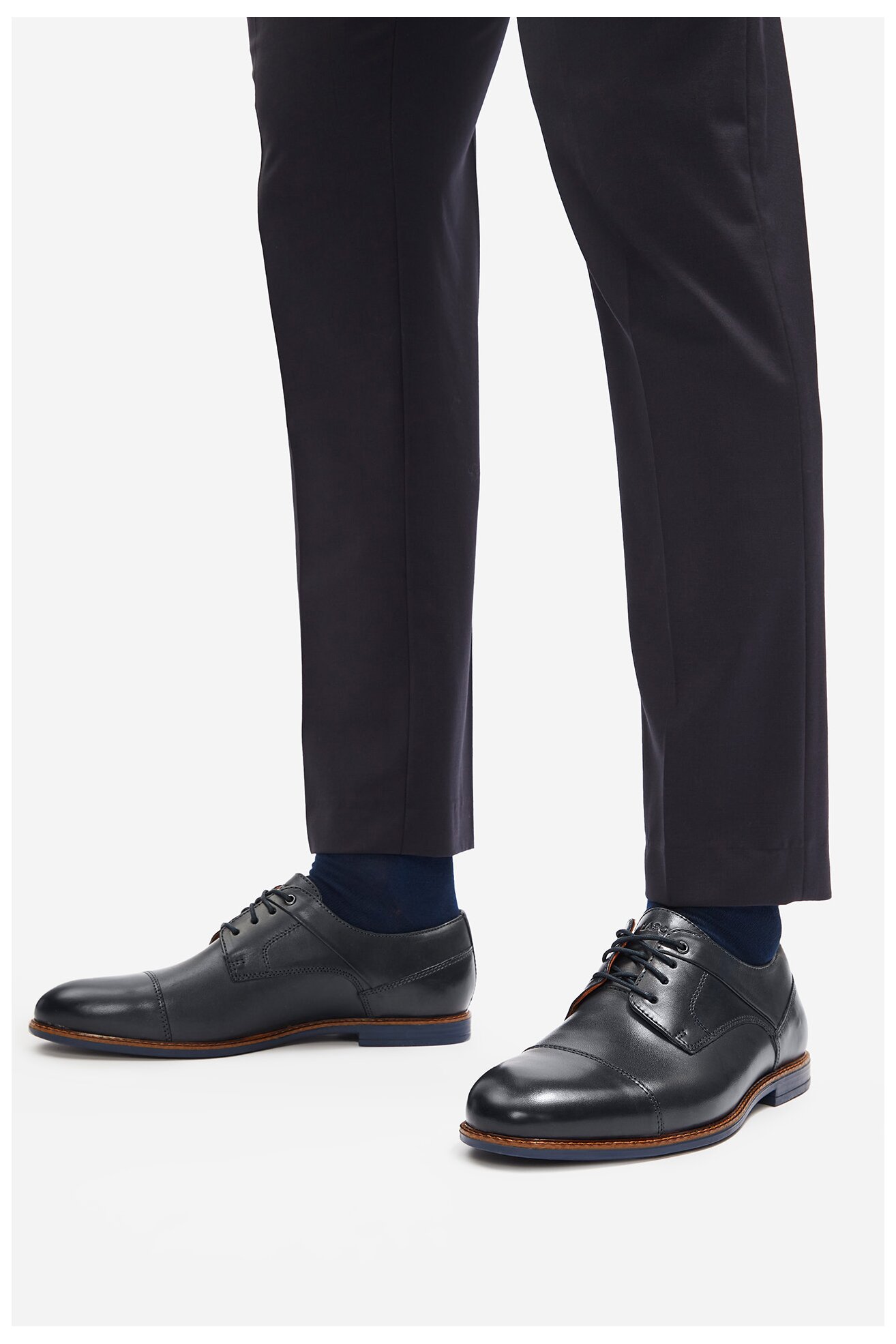 Половинки обувки Lasocki BRAZIL-31 MB КОБАЛТОВО СИНЬО