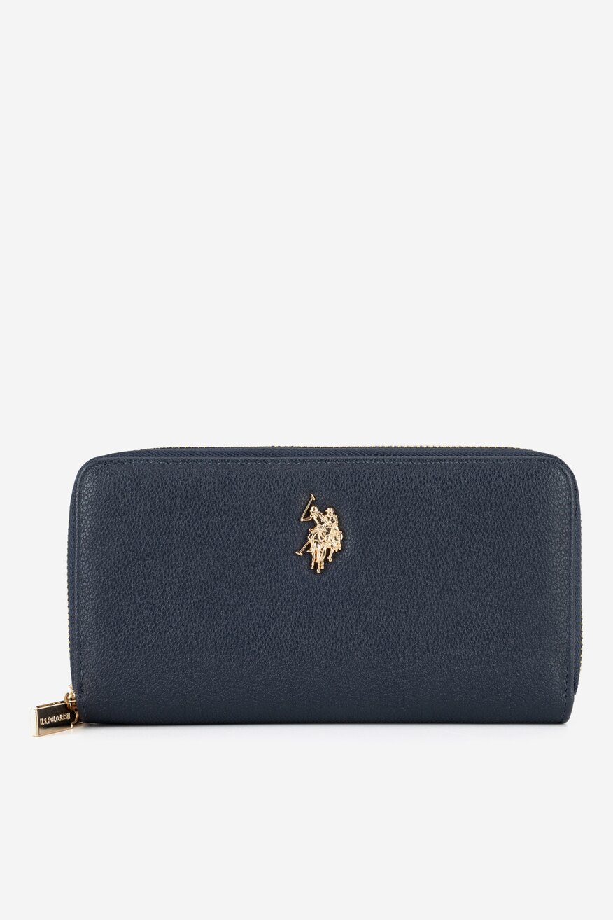 Дамски портфейл U.S. POLO ASSN. КОБАЛТОВО СИНЬО - 5905588971313