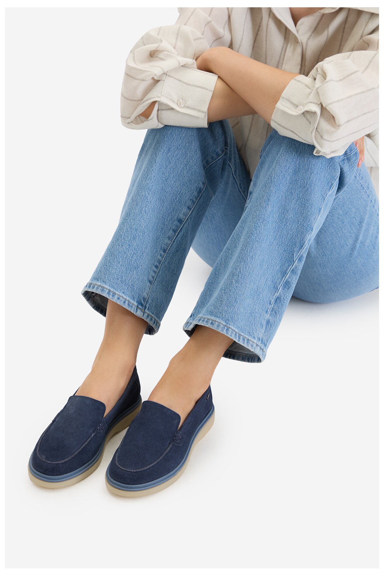 Мокасини Beverly Hills Polo Club EO-WI34-PIKAS-01 КОБАЛТОВО СИНЬО