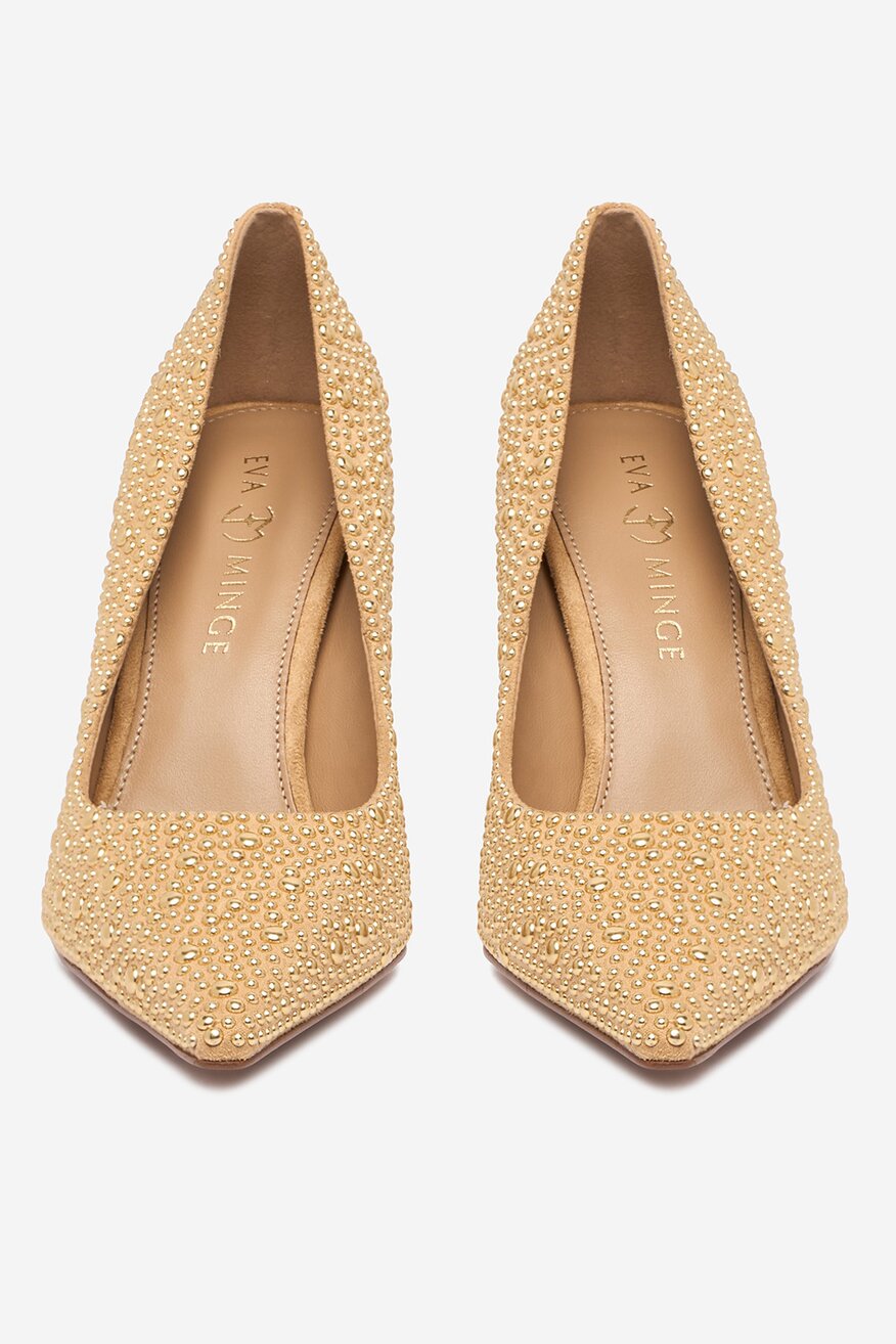 
                EVA MINGE - Szpilki skórzane - 5906751374603