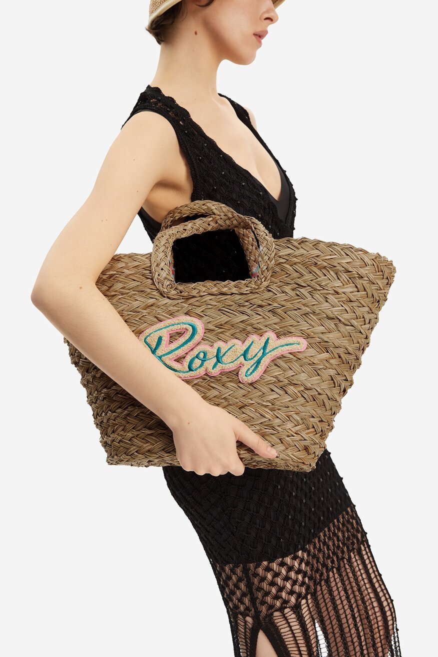 ROXY - Duża torebka koszyk - 5904862301228