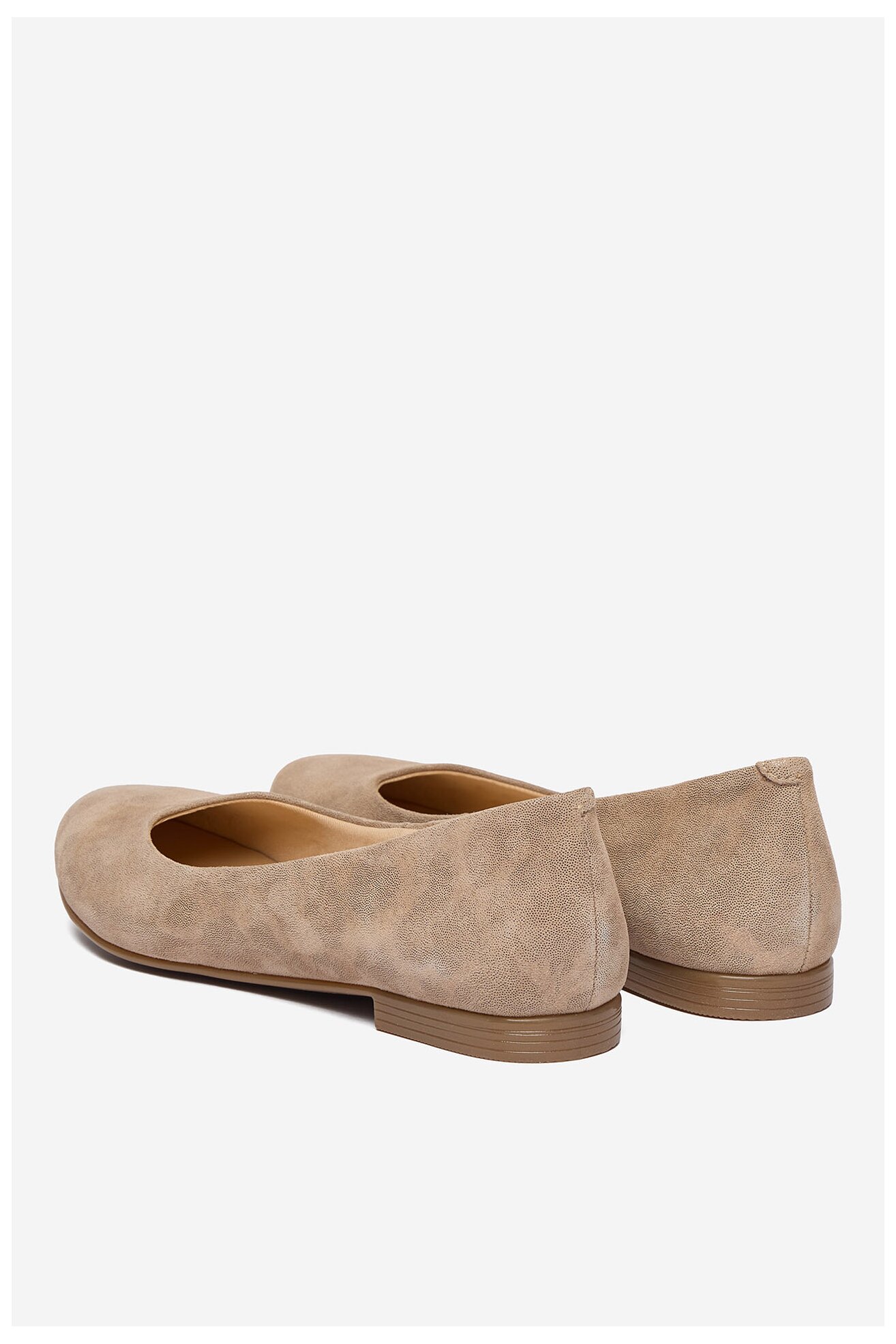 Baleriny Lasocki CEO-RST-ERICA-50 Beżowy ciemny