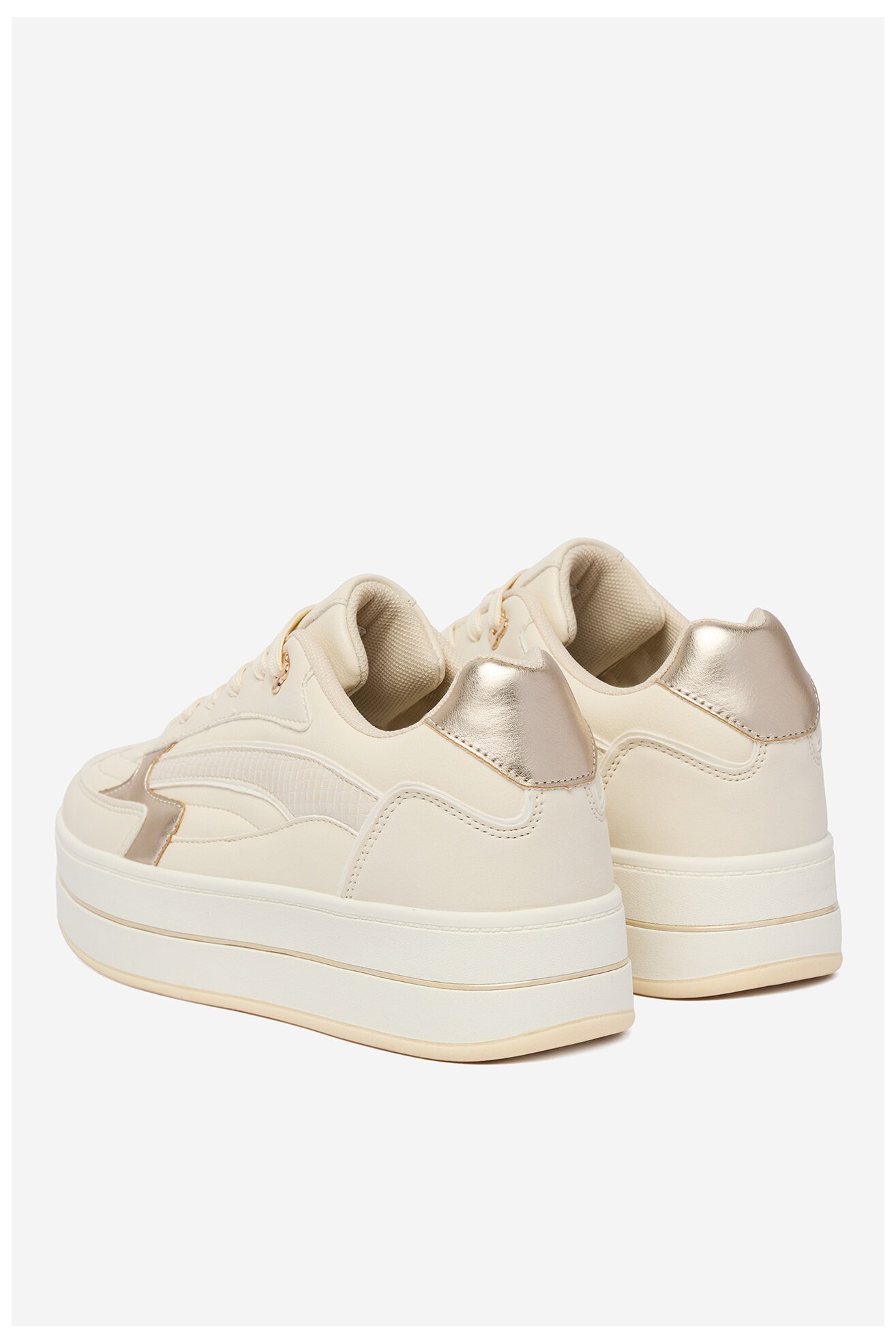 Sneakers Mexx CEO-MI001010961W Kremowy