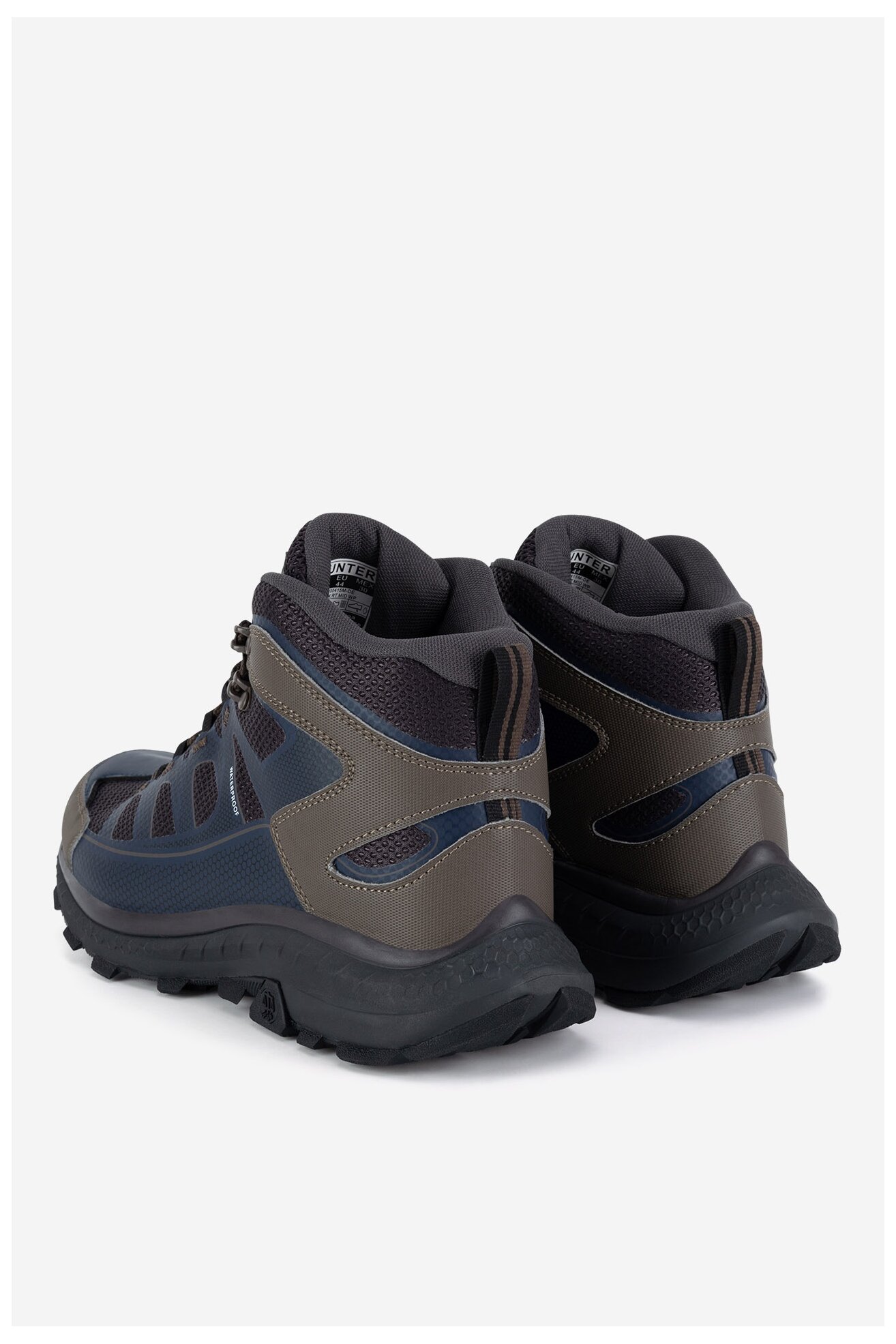 Túracipő HUNTER PEAK RT MID WP SÖTÉTKÉK