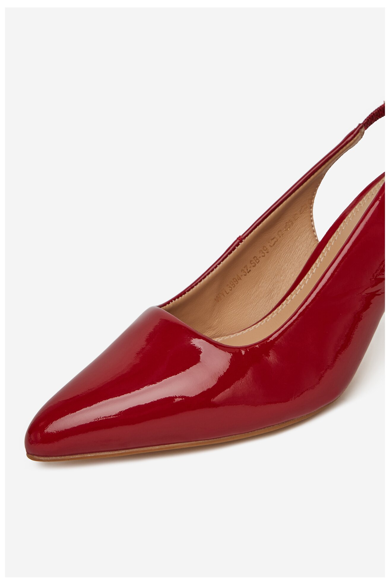 Lodičky Sergio Bardi WYL3994-3Z-SB ČERVENÁ