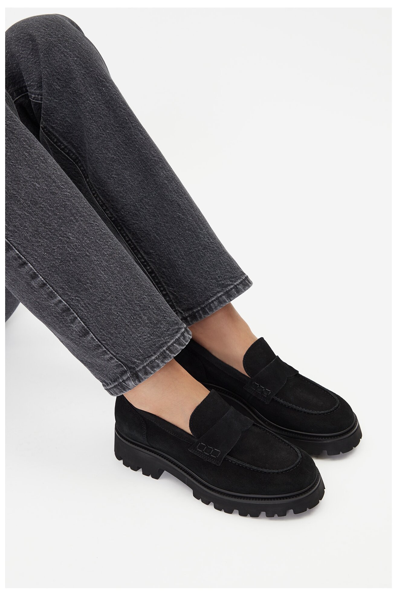 Mocasini Badura C-AVAH-25050LM NEGRU