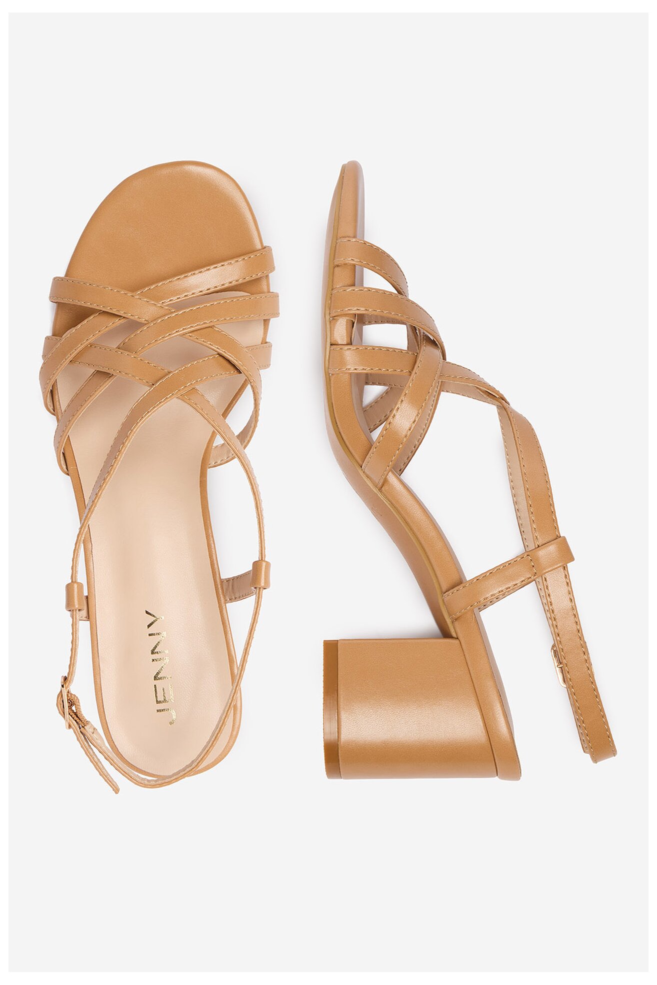 Sandały Jenny CEO-HY1131-4 Camel