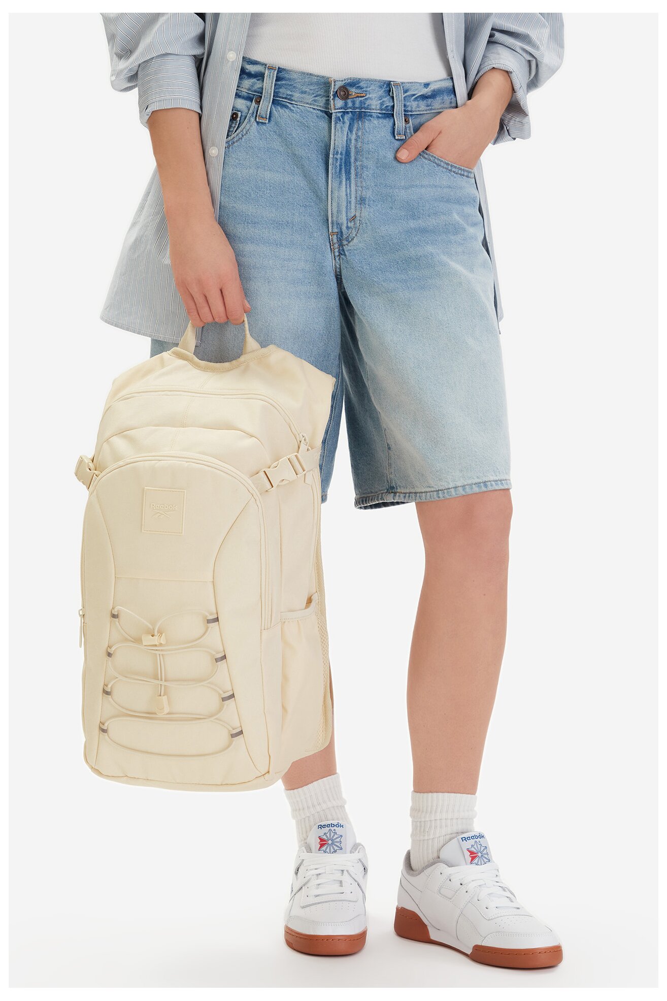 Plecak Reebok CWBEO-RBK-WS-006-09 Beżowy