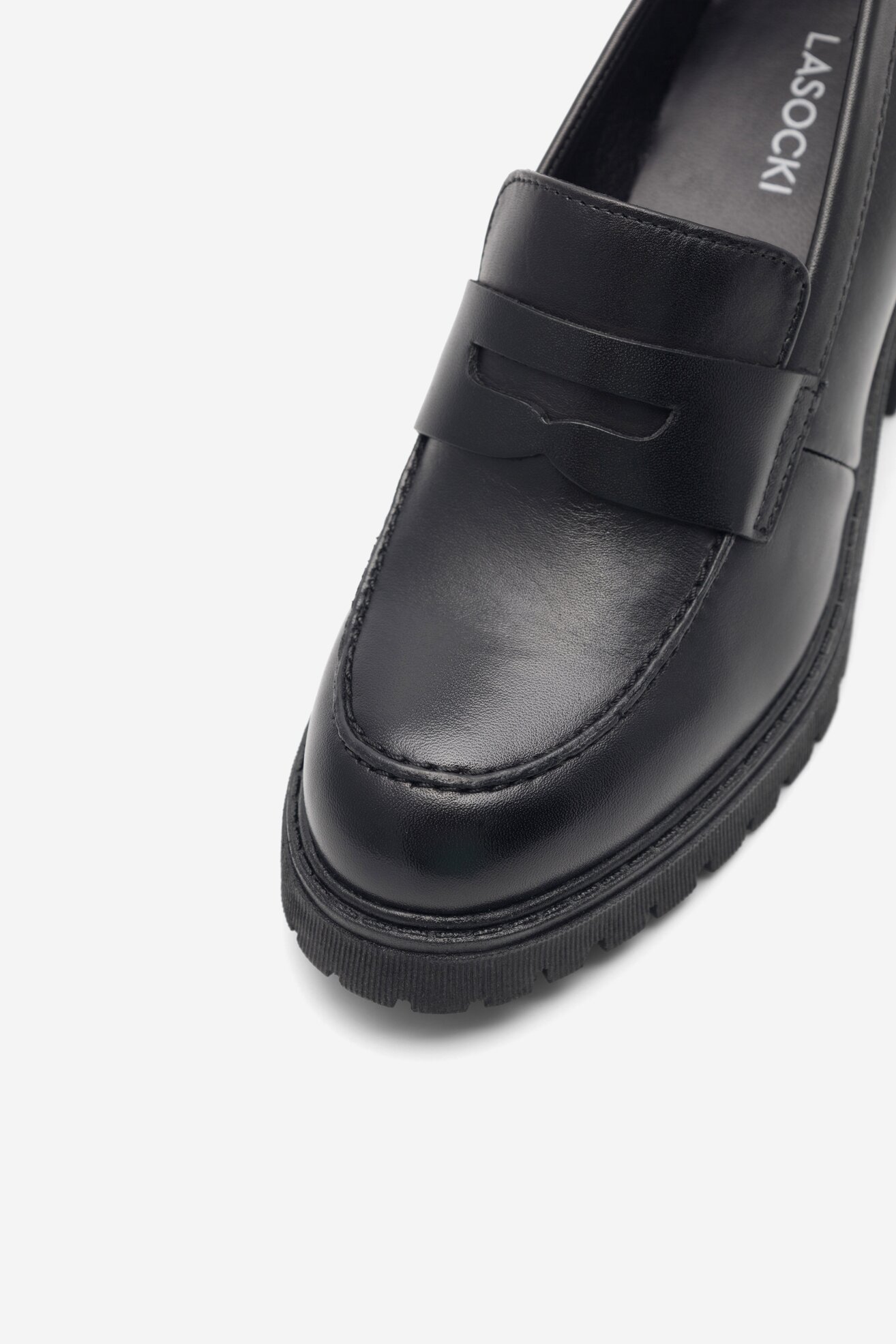 Mokaszin Lasocki WB-MILVA-SS23-13 FEKETE