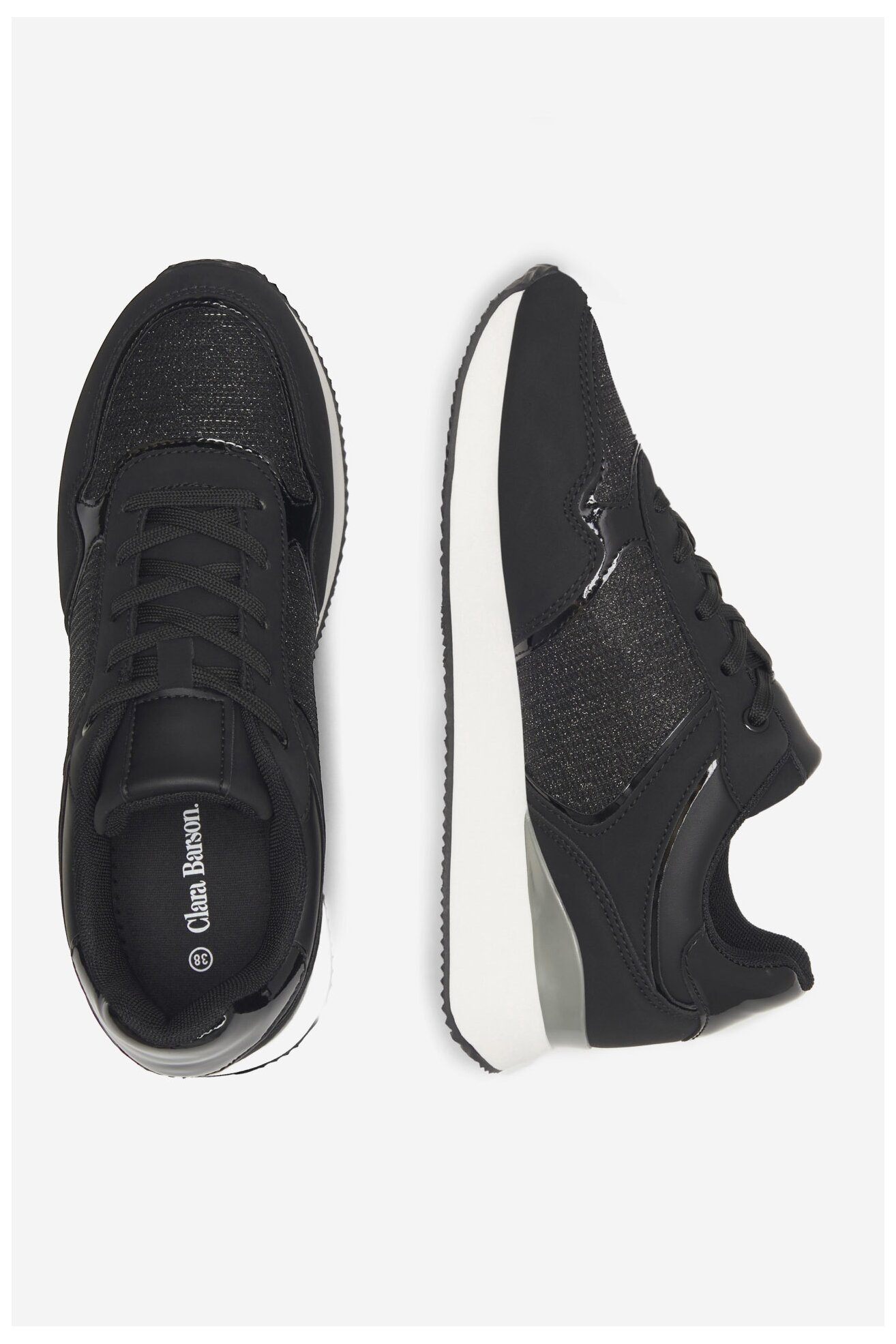 Sneakerși Clara Barson WAG1390001A NEGRU