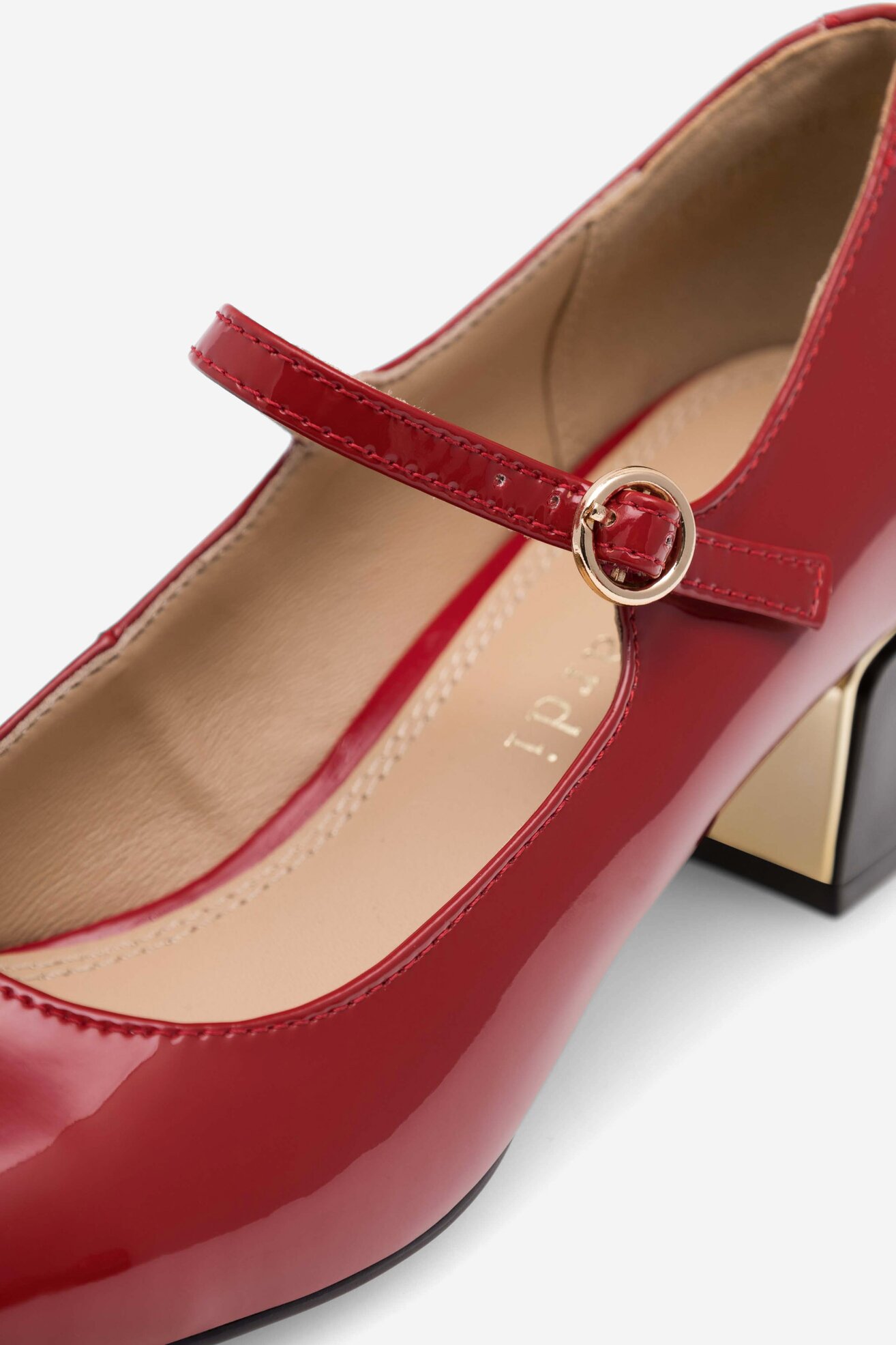 Czółenka Sergio Bardi WYL3139-2Z-SB Czerwony