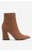 Botki NINE WEST SATI 13196A Brązowy