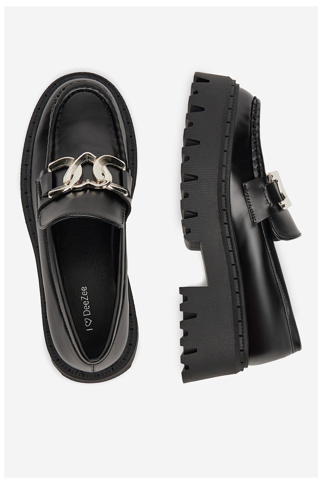 Mokasyn DeeZee 25365-7 Czarny