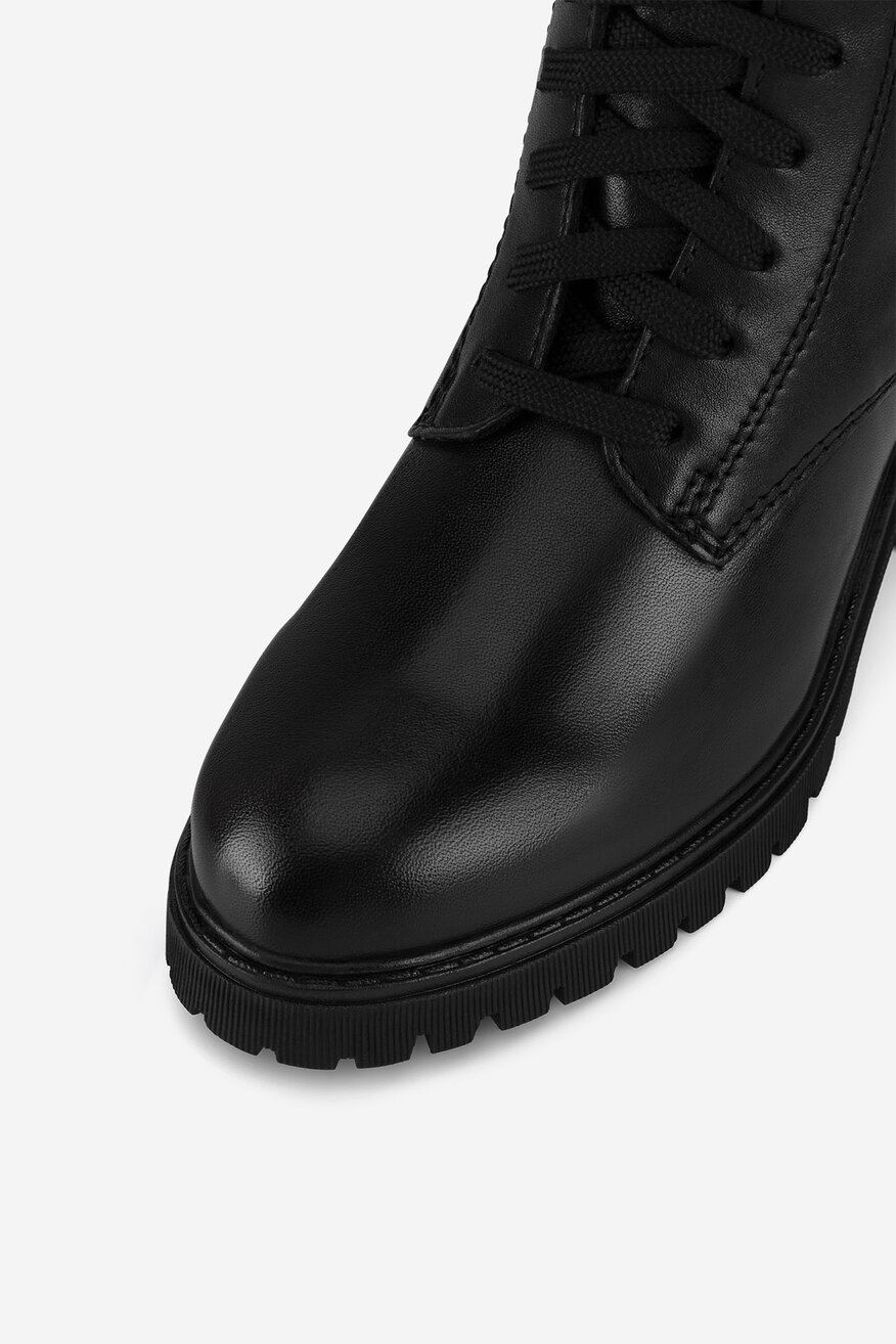 U.S. POLO ASSN. - Trzewiki skórzane ocieplane - 5903419556579