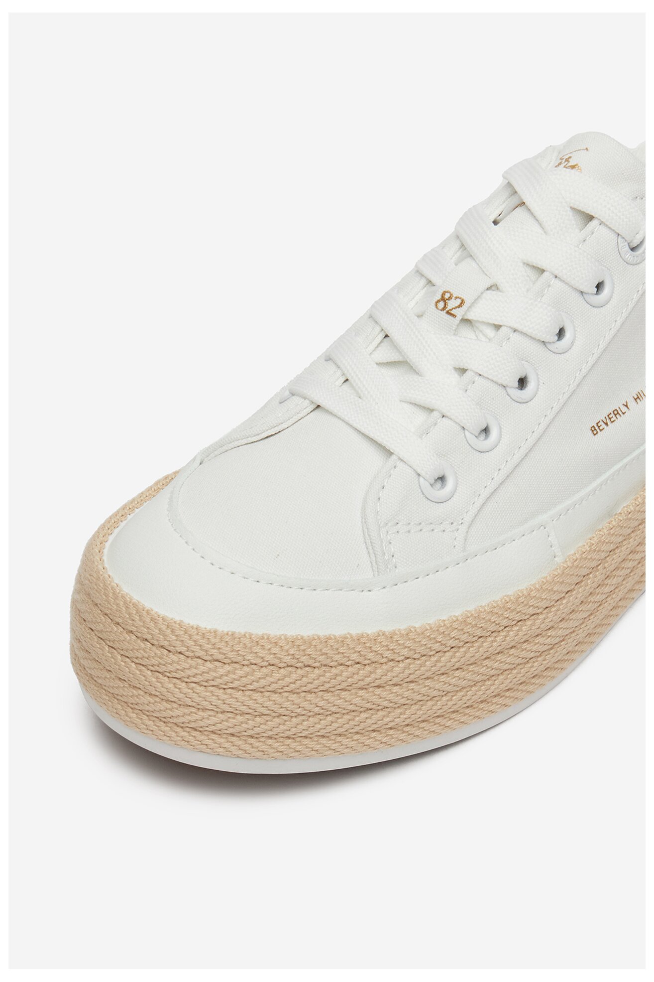 Espadryle Beverly Hills Polo Club CEO-WSS21536-01 Biały