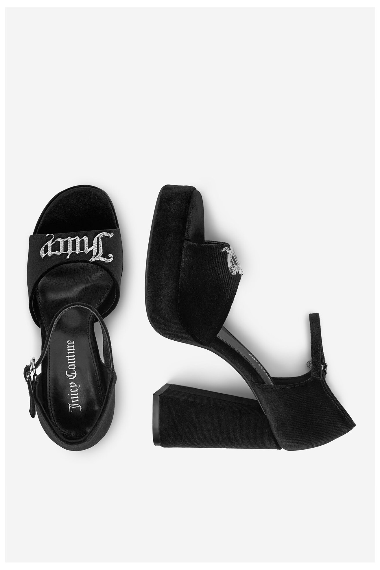 Szandál Juicy Couture EO-WSS21645-01 FEKETE